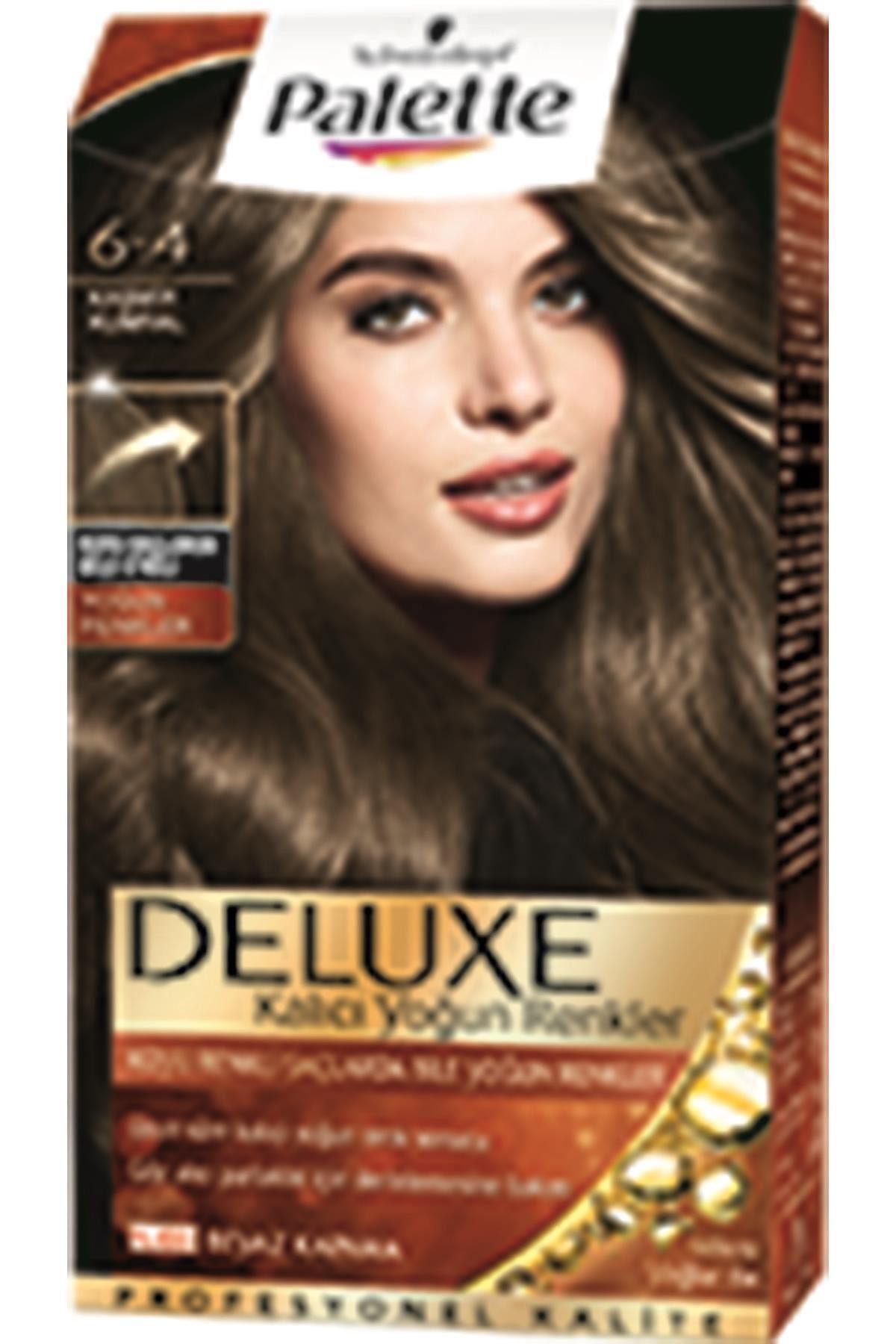 Palette Deluxe 6 4 Kaşmir Kumral Saç Boyası