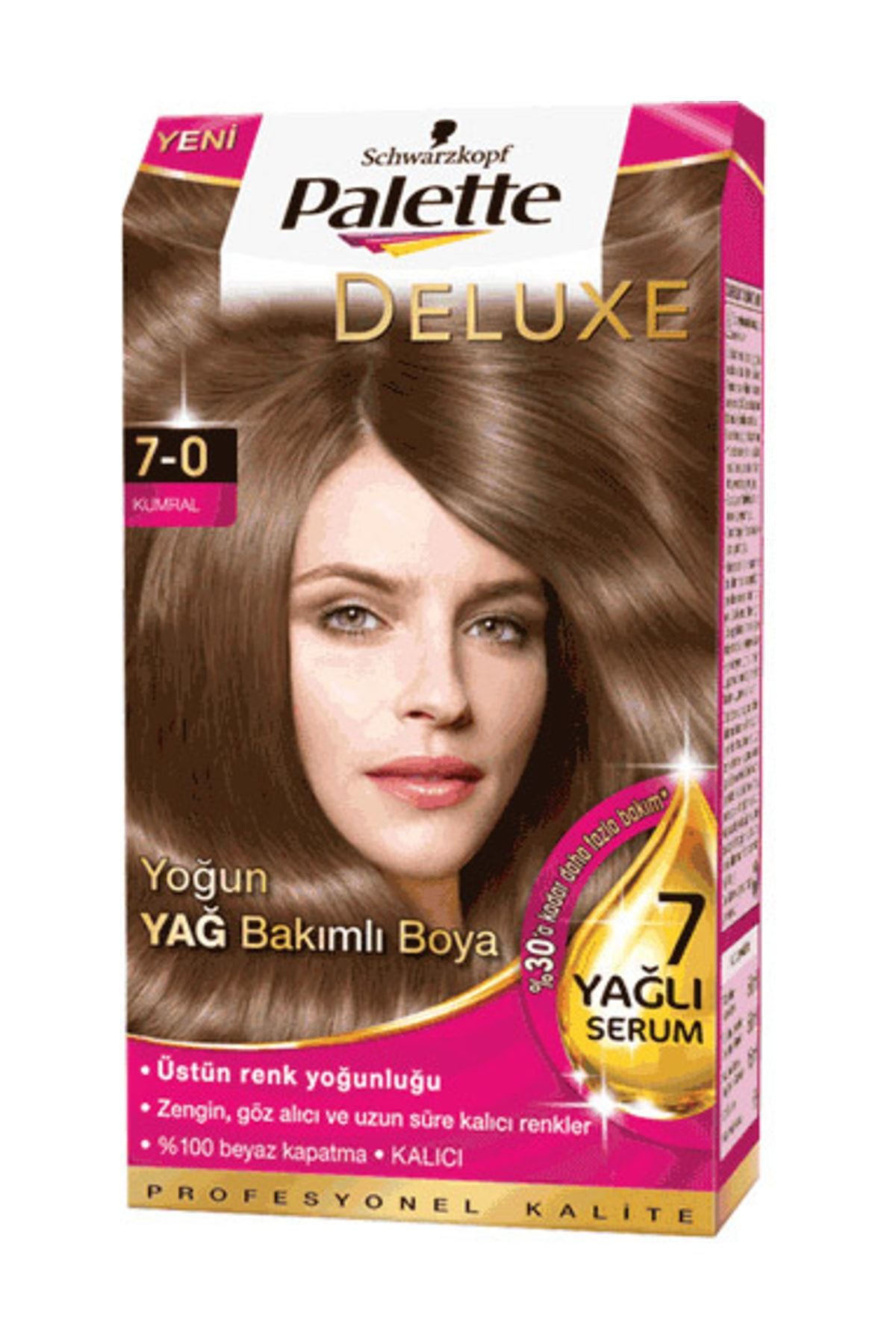 Palette Deluxe Kumral (7.0) Krem Saç Boyası