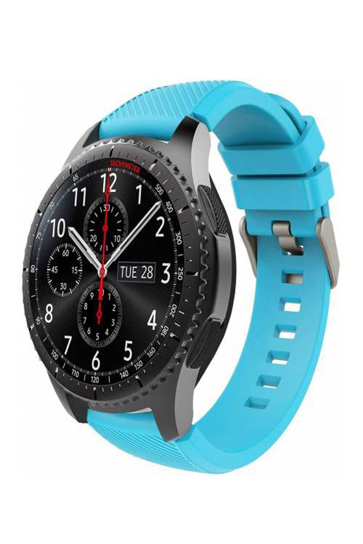 TahTicMer Huawei Watch Gt2 46mm Sport Kordon Silikon Turkuaz