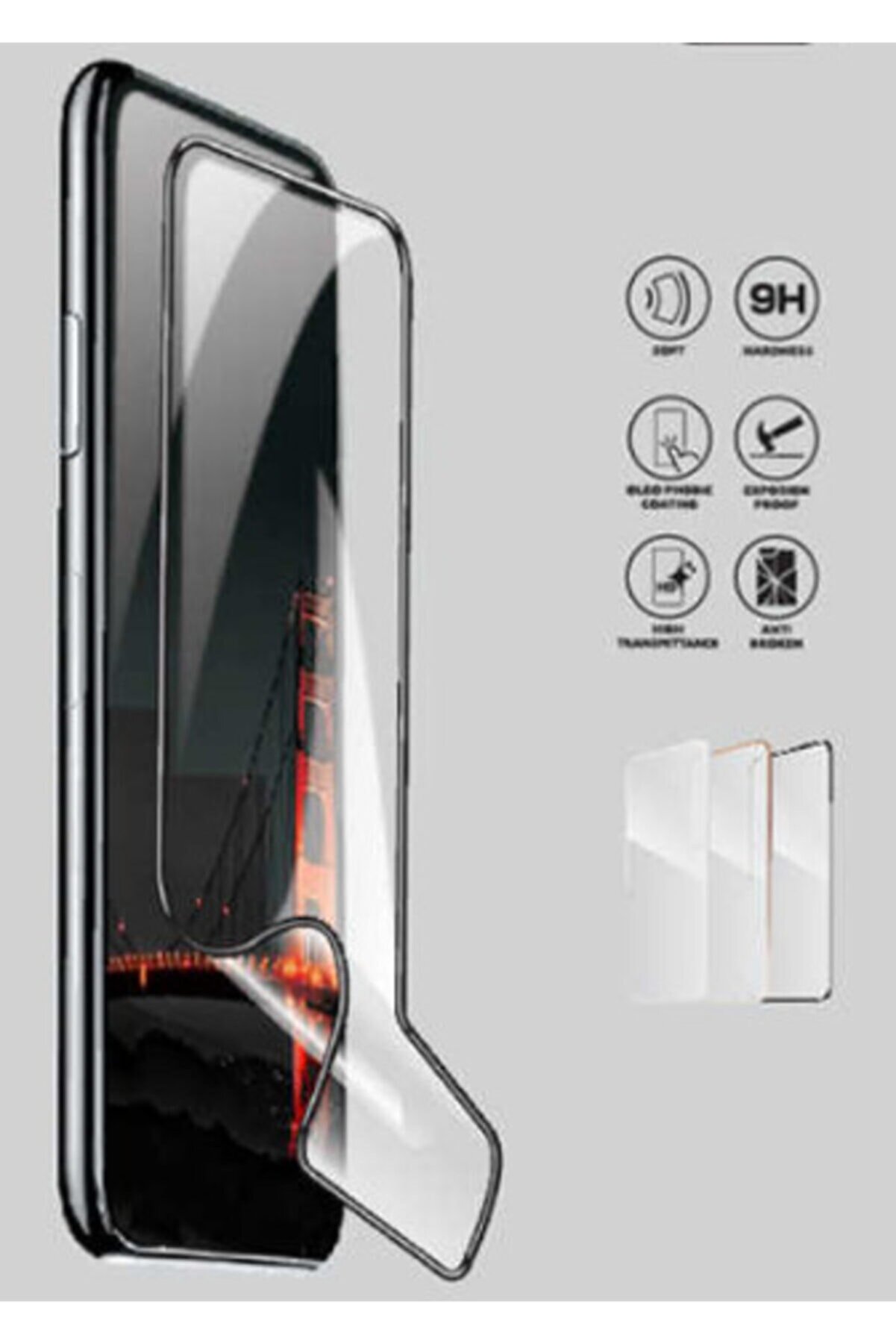 Telefon Aksesuarları Samsung Samsung Galaxy (A81) Note 10 Lite Fiber Nano Ekran Koruyucu