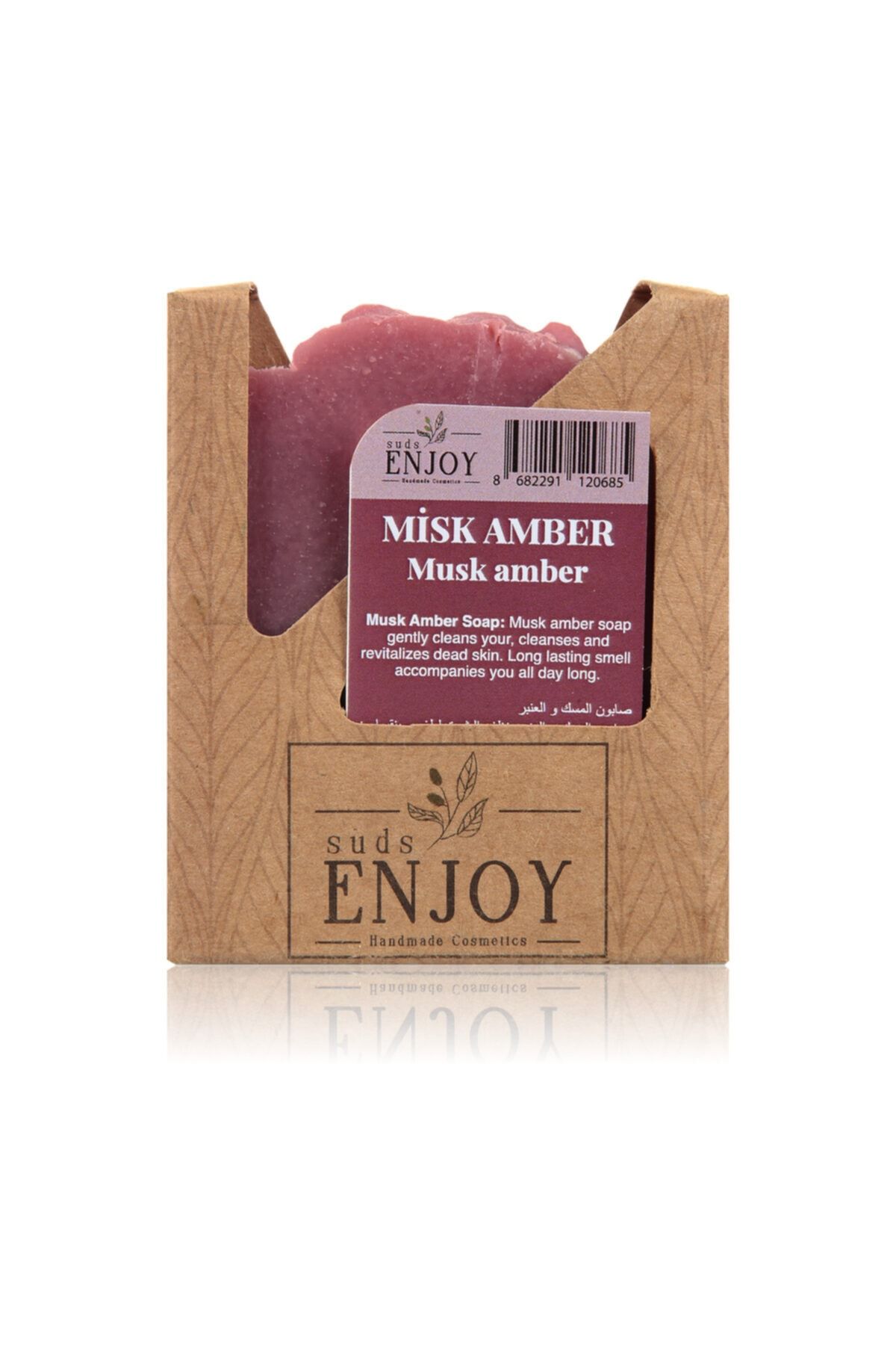 Enjoy Doğal Misk Amber El Yapımı Yüz Saç ve Vücut Sabunu 100 gr