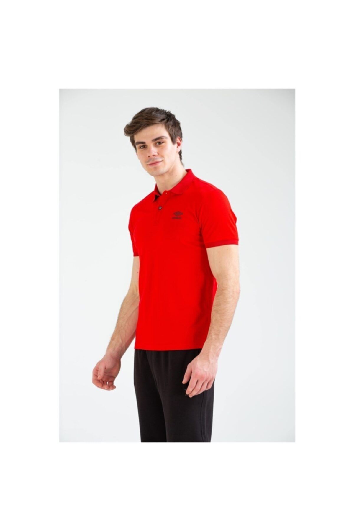 Umbro Erkek Kırmızı Polo Yaka T-shirt Tf-0057