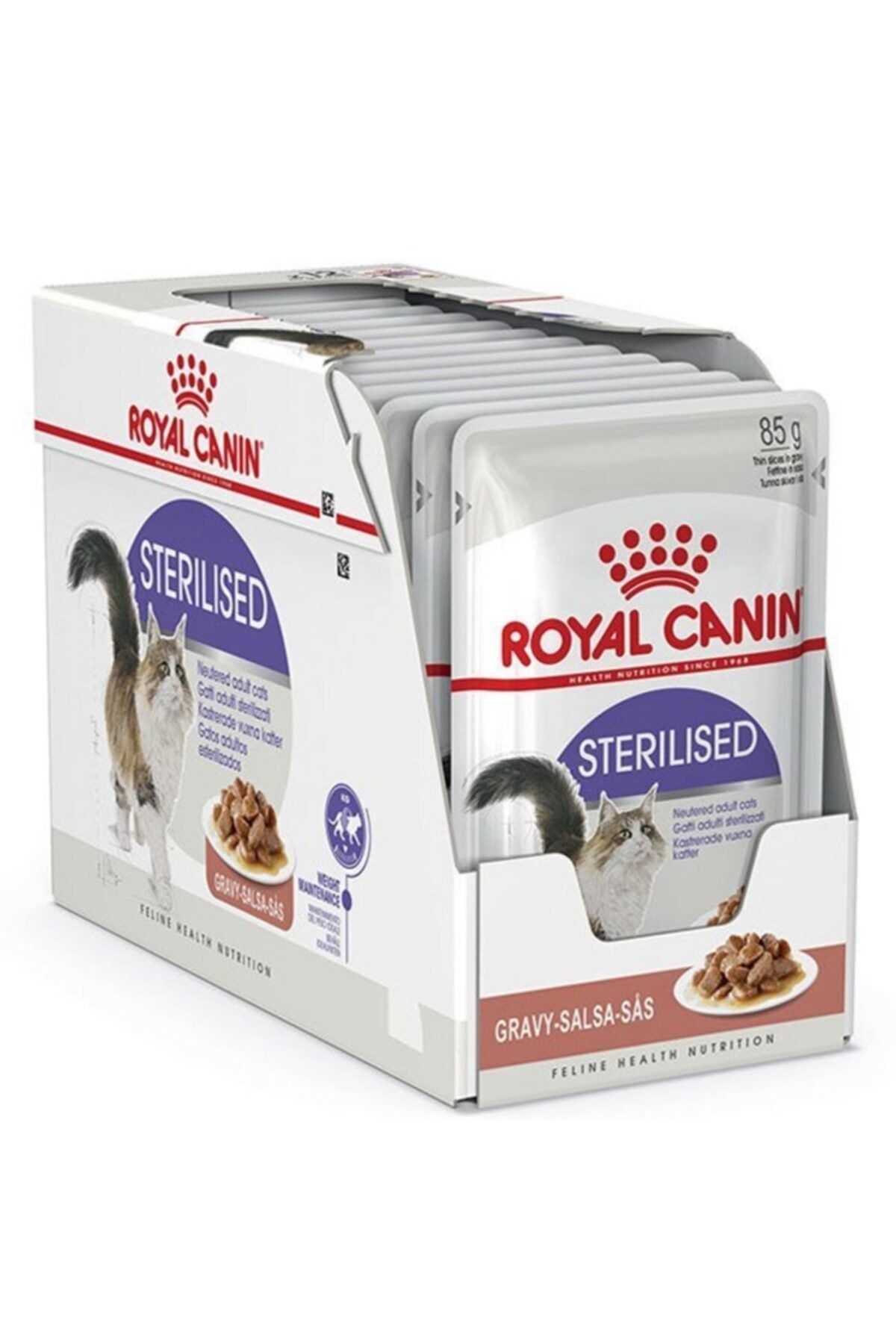 Royal Canin Sterilised Soslu Yaş Kedi Maması 85 Gr X 6 Adet