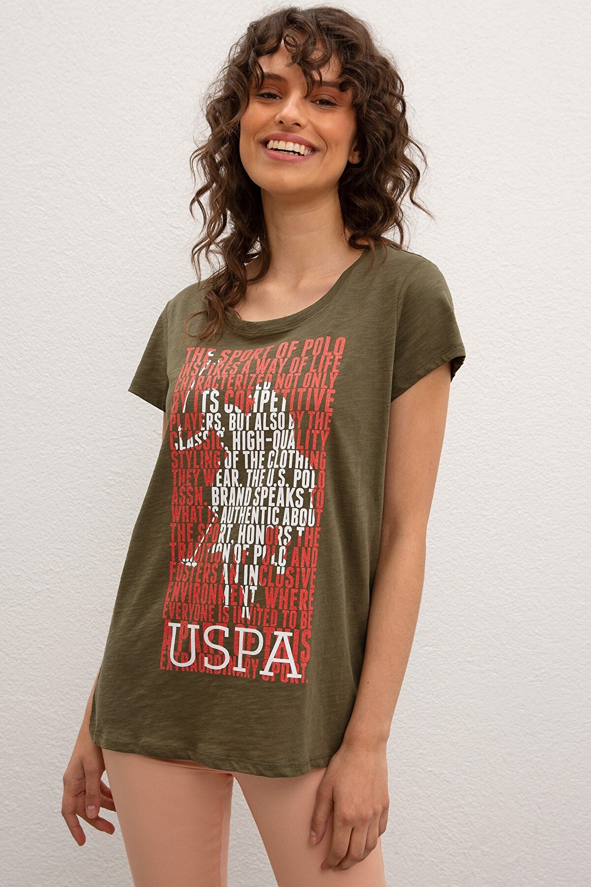 U.S. Polo Assn. Kadın T-Shirt G082SZ011.000.941153