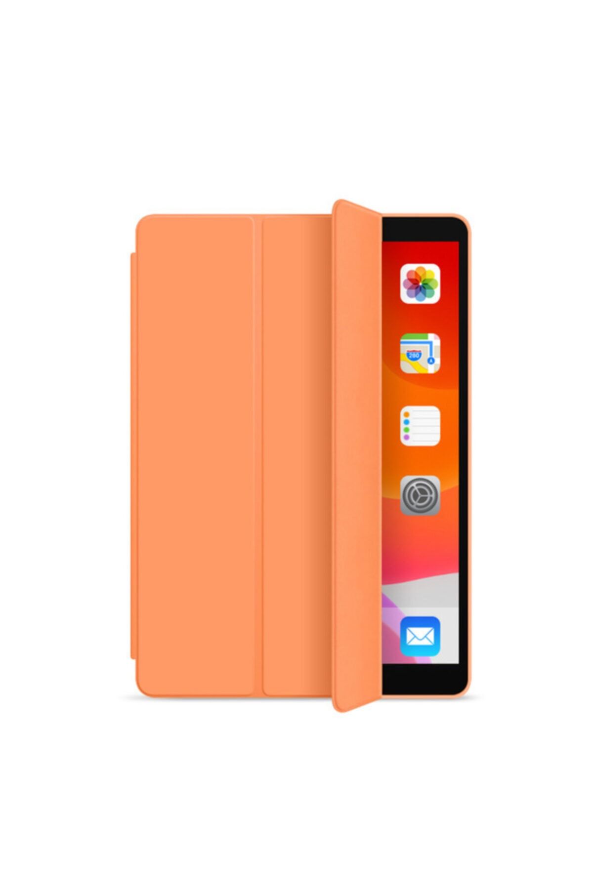 Fibaks Apple Ipad Pro 4. Nesil 5.nesil 2020 /2021 12.9 Kılıf Smart Cover Katlanabilir Standlı Akıllı Kapak