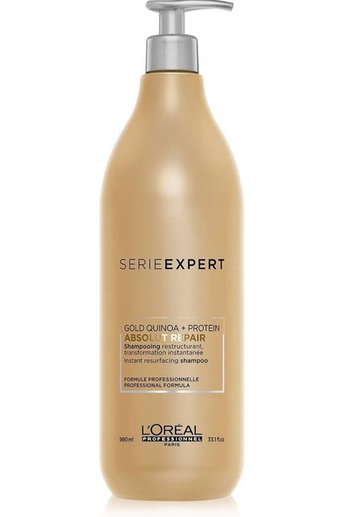 L'oreal Professionnel Aşırı Yıpranmış Saçlar Için Onarıcı Şampuan - Absolut Repair Gold Quinoa 980 Ml Özel Seri