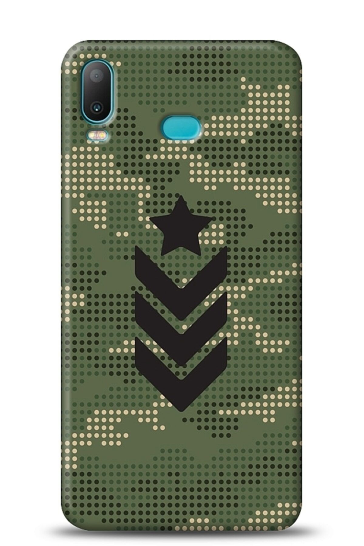 Eiroo Samsung Galaxy A6s Camouflage Kılıf
