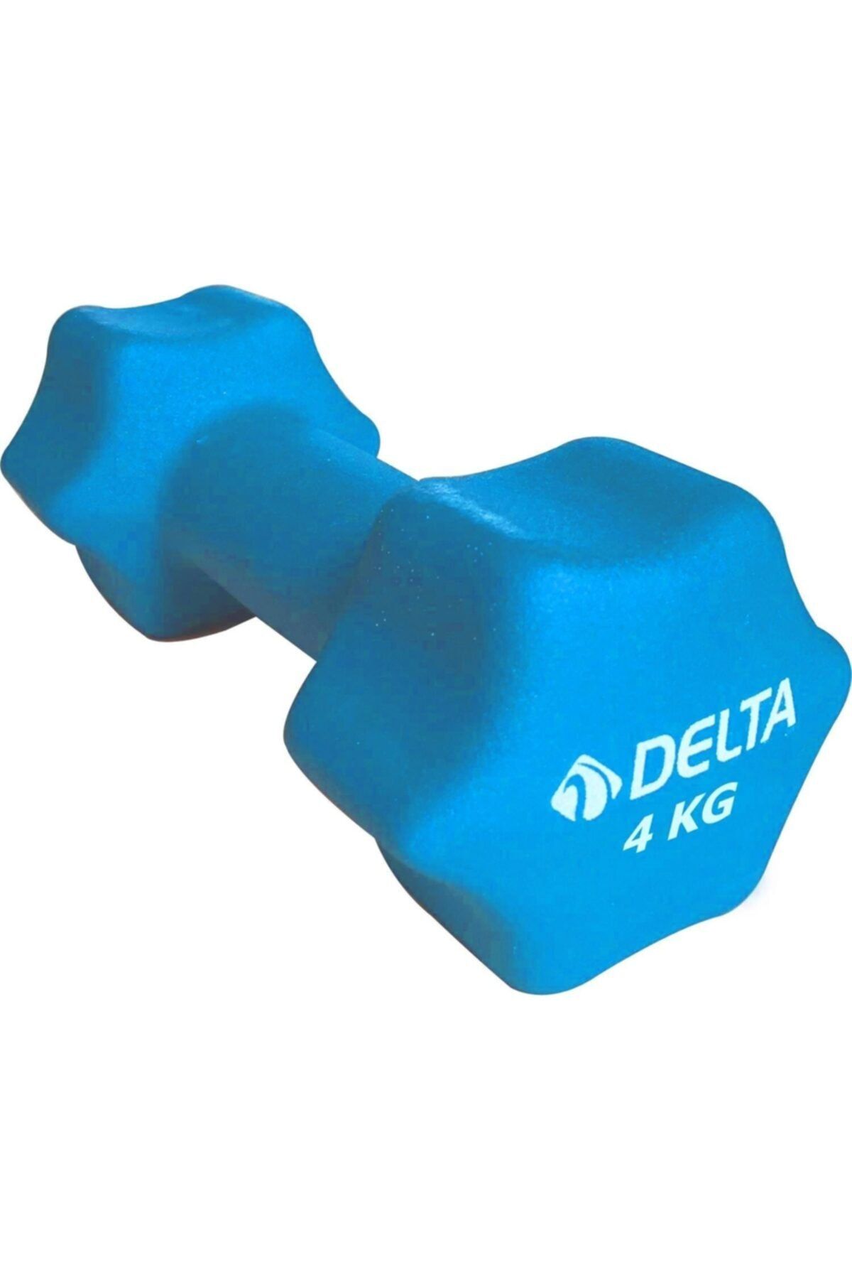 Delta 1 Adet Deluxe Neopren Kaplı Lacivert Demir Dambıl 4 kg