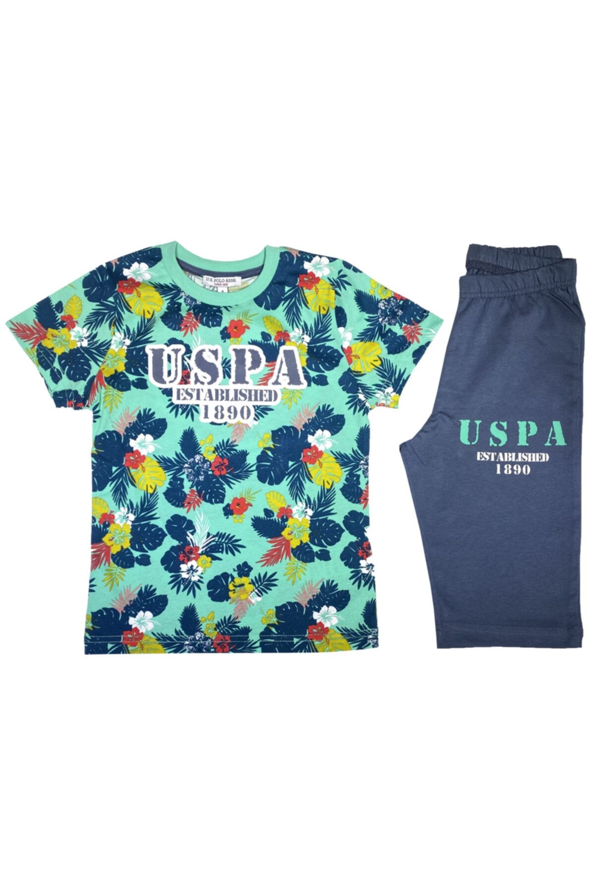 U.S. Polo Assn. Erkek Çocuk T-shirt Takım %100 Orijinal - Us2751