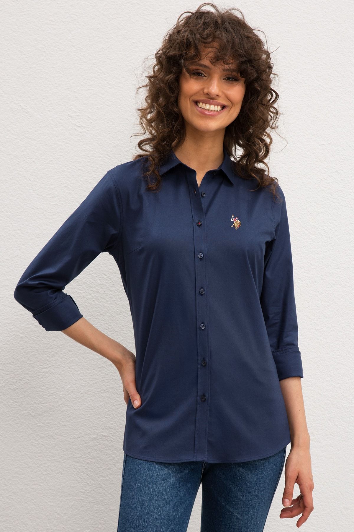 U.S. Polo Assn. Kadın Gömlek G082SZ004.000.982281