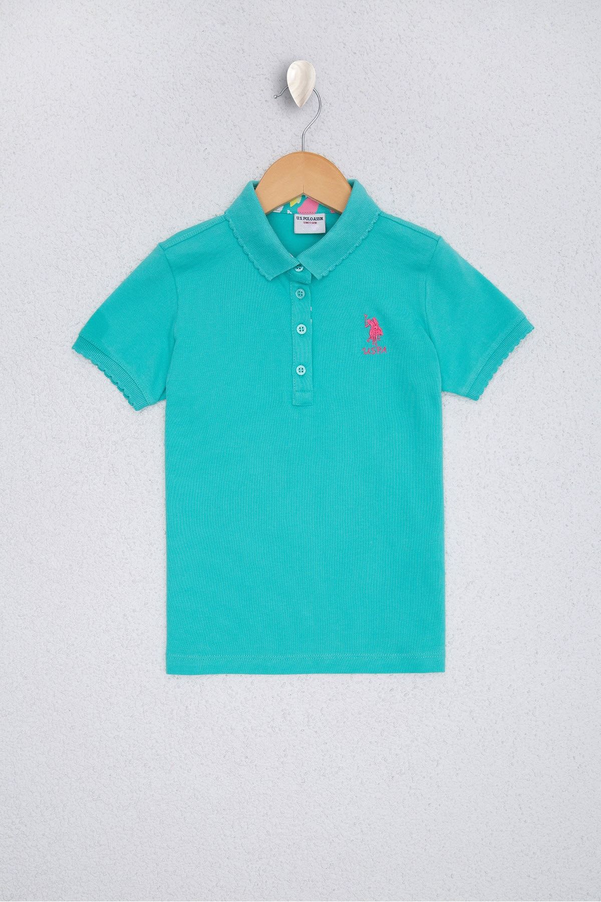 U.S. Polo Assn. Yeşil Kız Çocuk T-Shirt