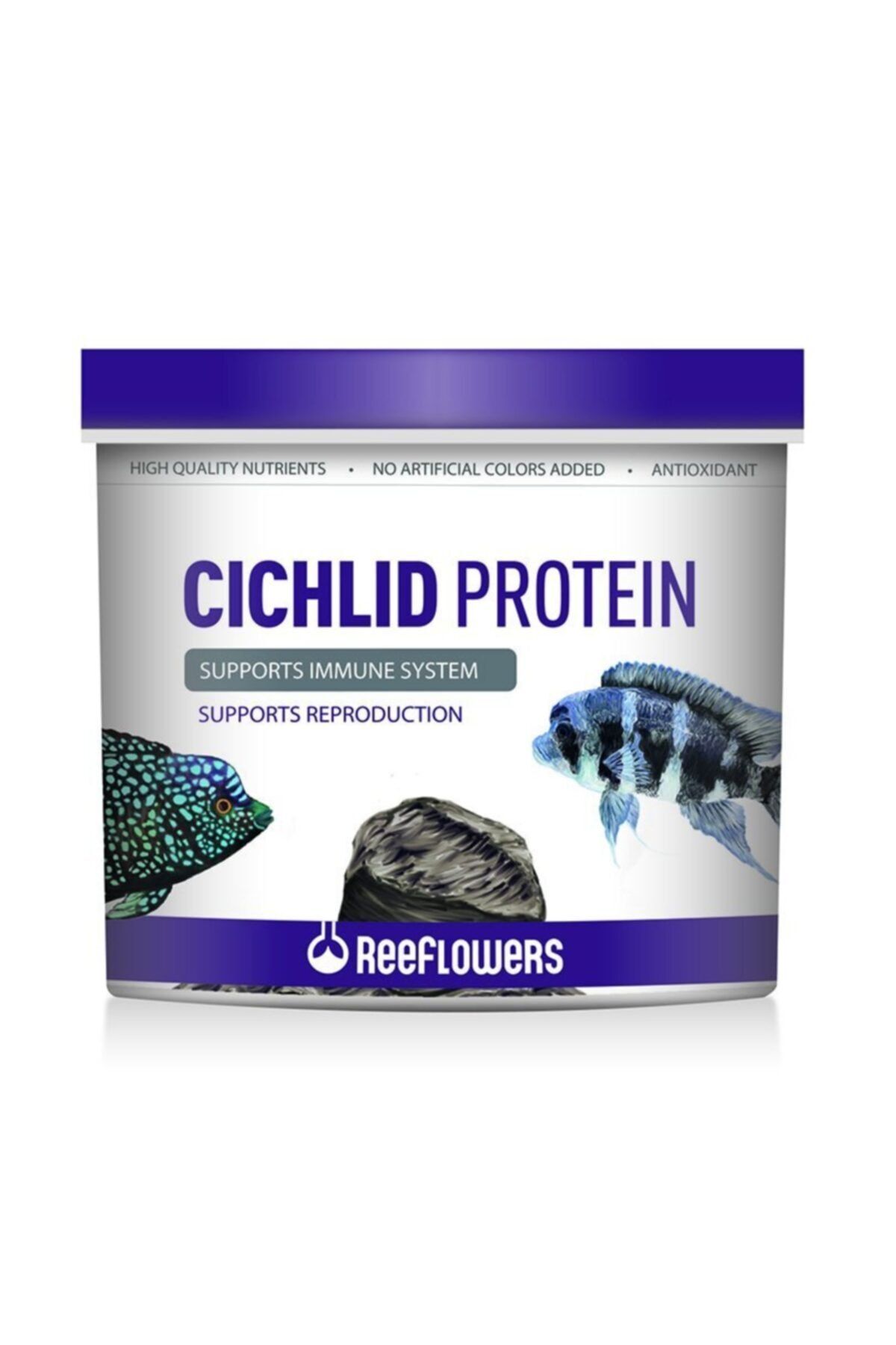 ReeFlowers Cichlid Protein Balık Yemi 1 Lt