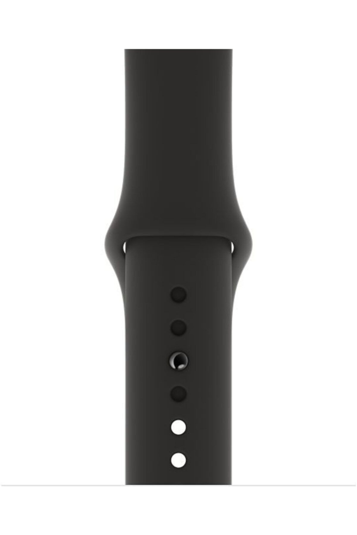 Fitbit Apple Watch 42-44mm Spor Silikon Kordon Siyah