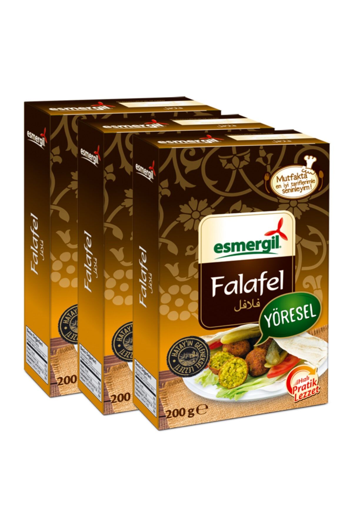 Esmergil Falafel 200 G 3'lü Paket