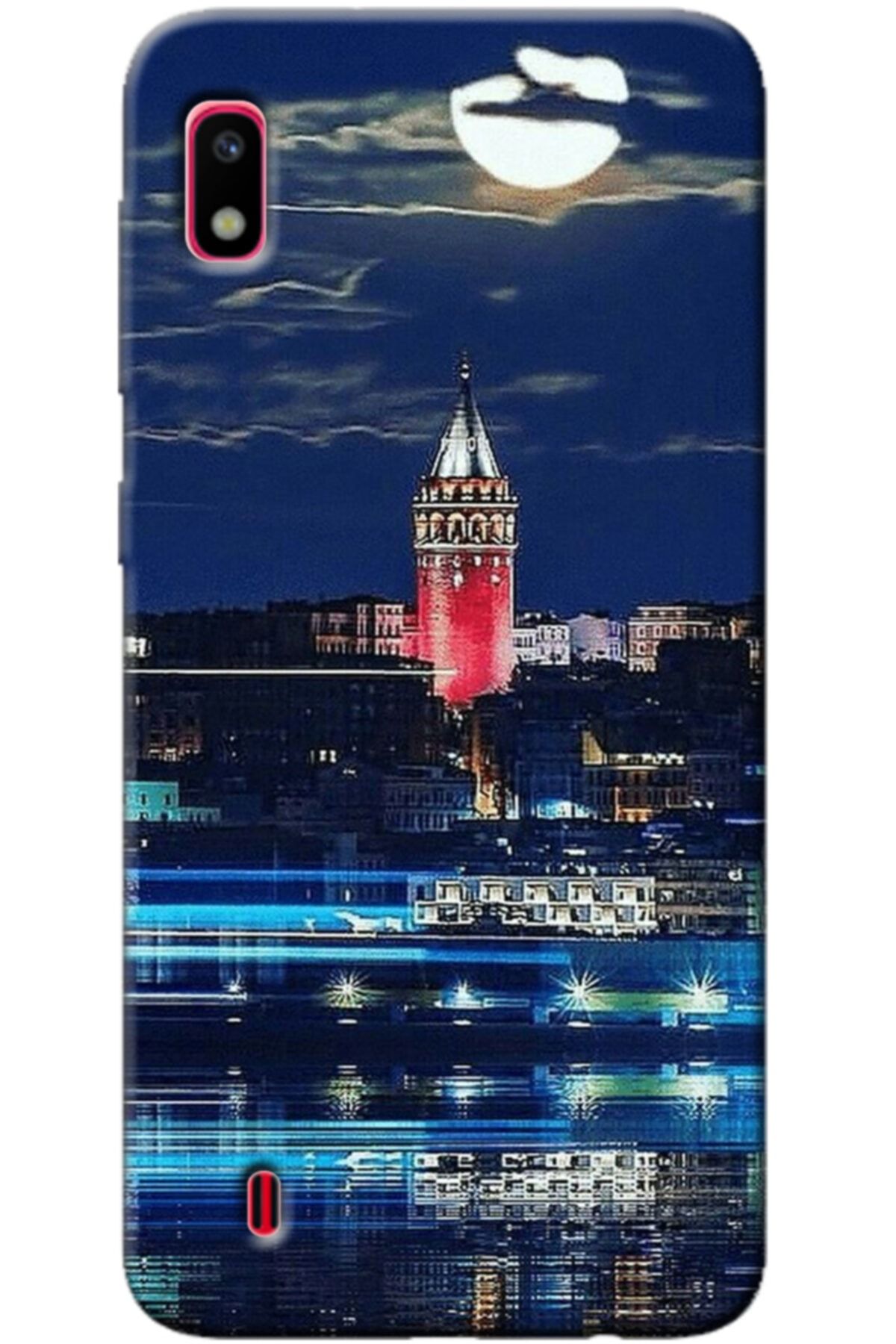 Turkiyecepaksesuar Samsung Galaxy A10 Kılıf Silikon Baskılı Desenli Arka Kapak