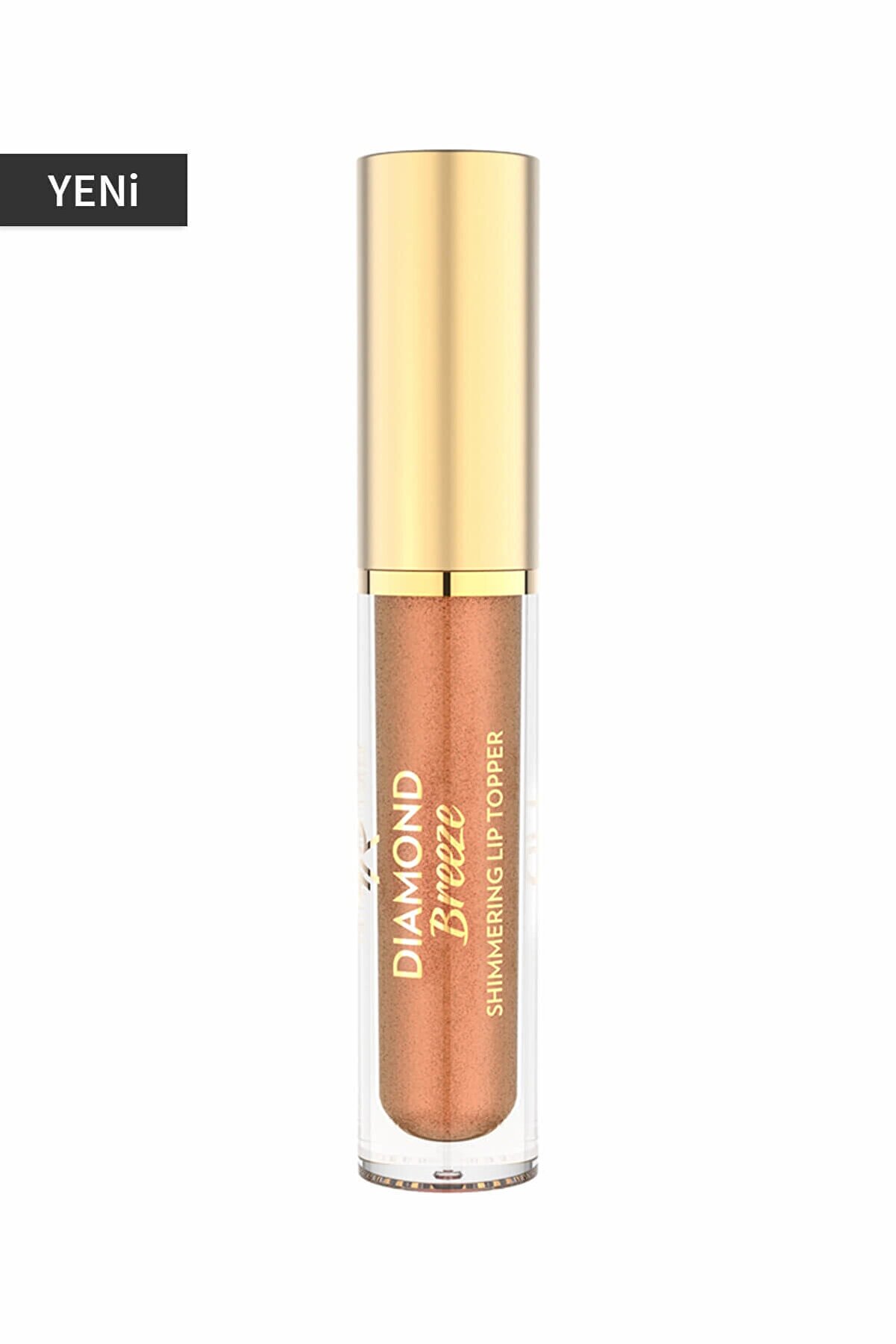 Golden Rose Dudak Parlatıcısı - Diamond Breeze Shimmering Lip Topper 03 Nude Sparkle 8691190965617