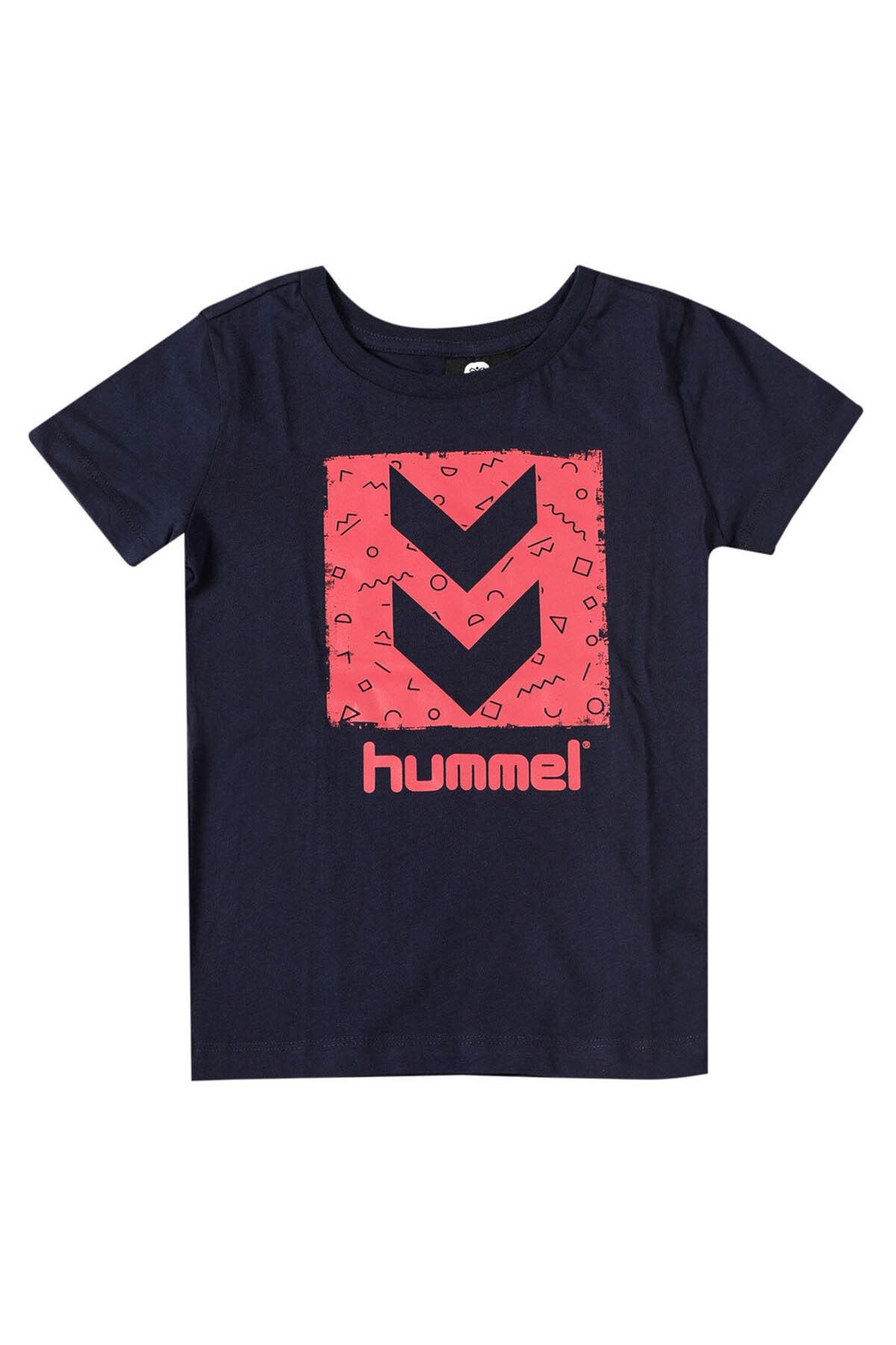 hummel HMLCALINA  T-SHIRT S/S Lacivert Kız Çocuk T-Shirt 100580996
