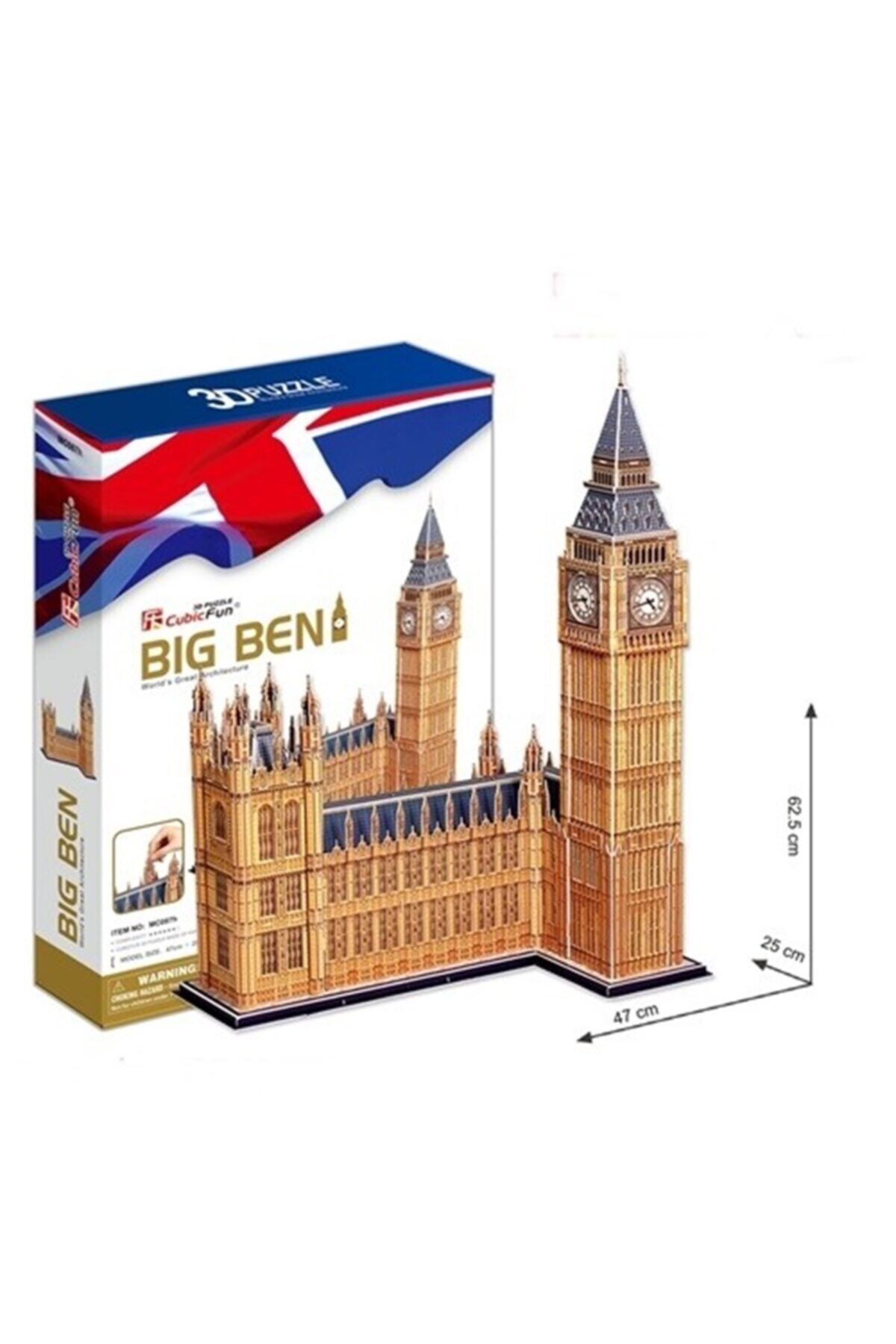 Cubic Fun Big Ben Saat Kulesi 3d Puzzle