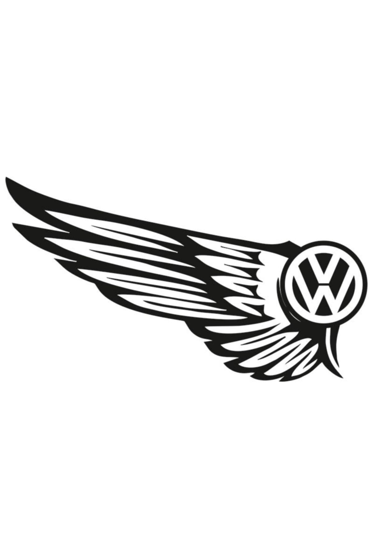 TSC VW Volkswagen Ayna Sticker 1 Çift