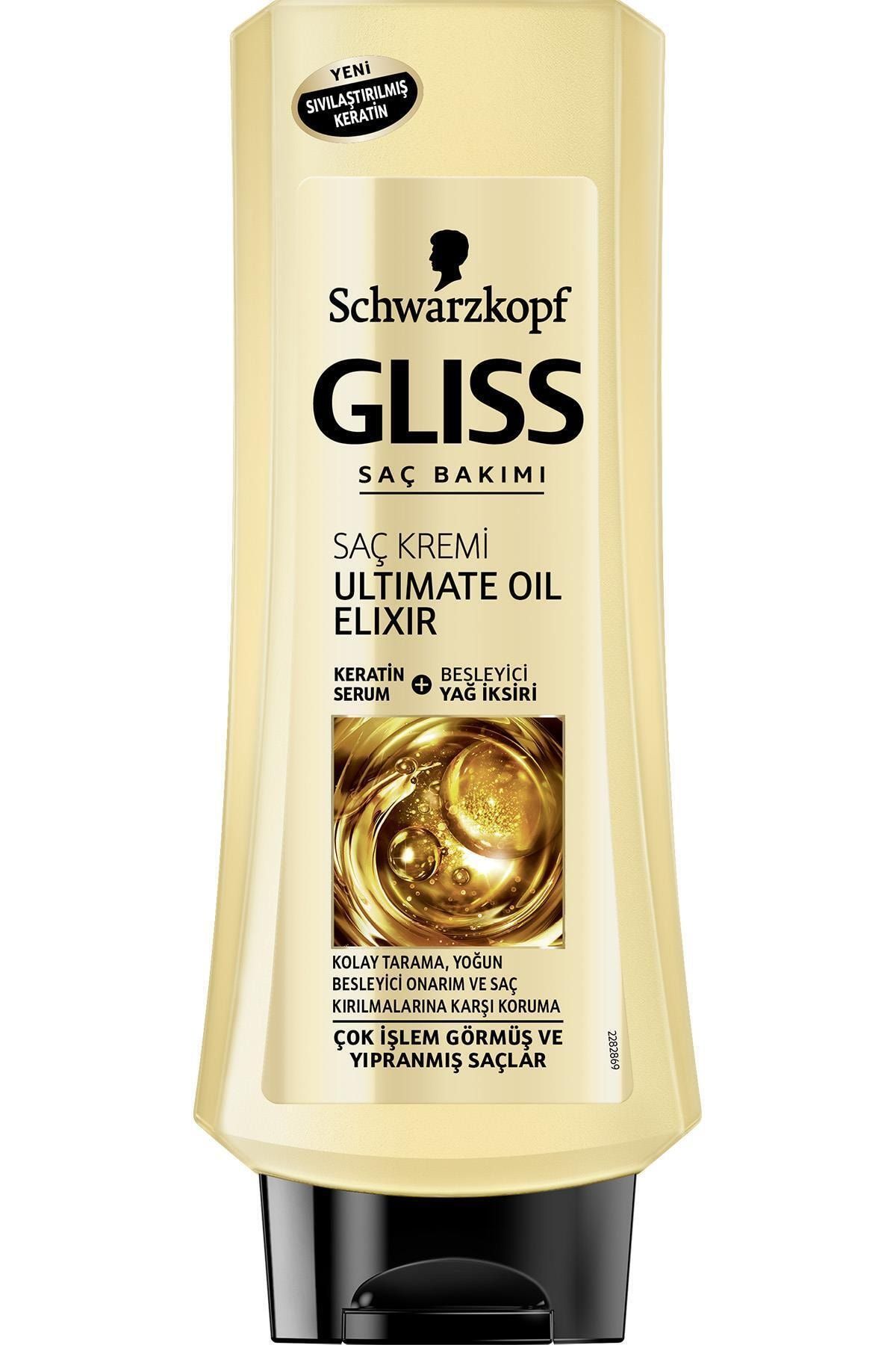 Gliss Ultimate Repair Çok Yıpranmış Ve Kuru Saçlar İçin Saç Kremi 360 ml