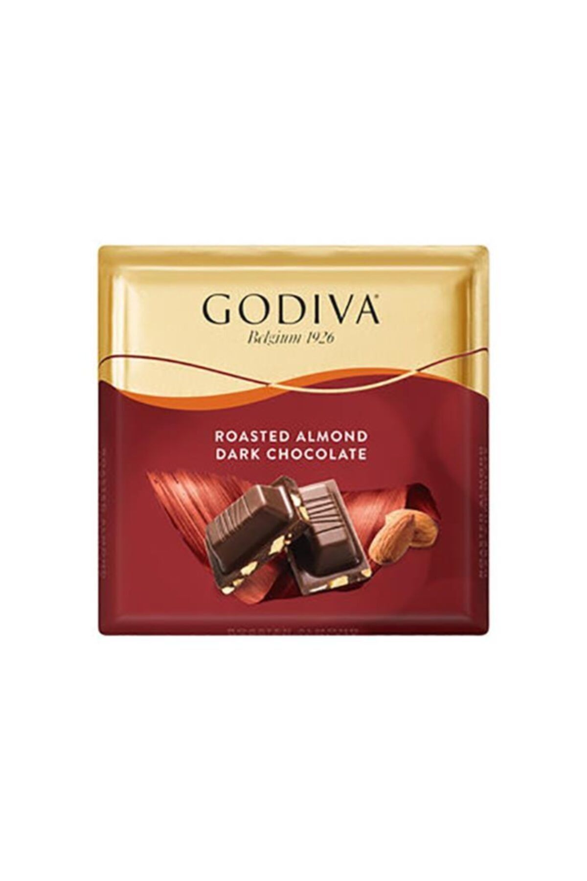 Godiva Bitter Bademli Kare Çikolata 60 gr - 6 Ad