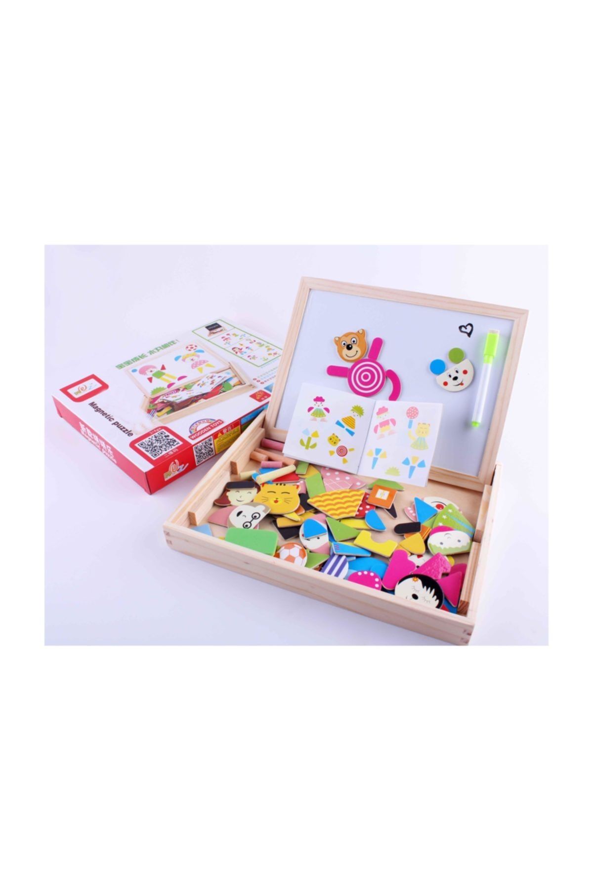 Learning Toys Magnetic Puzzle Dual Board Set