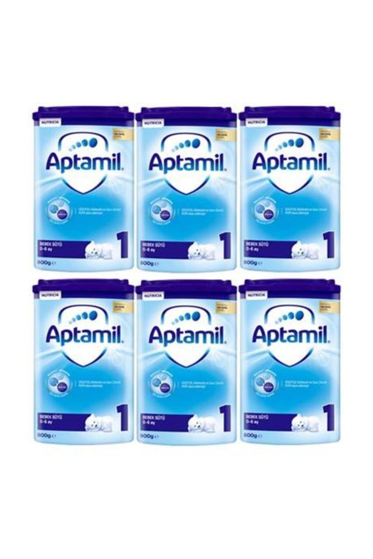 Aptamil 1 Numara Bebek Sütü 800 gr - 6'lı Paket