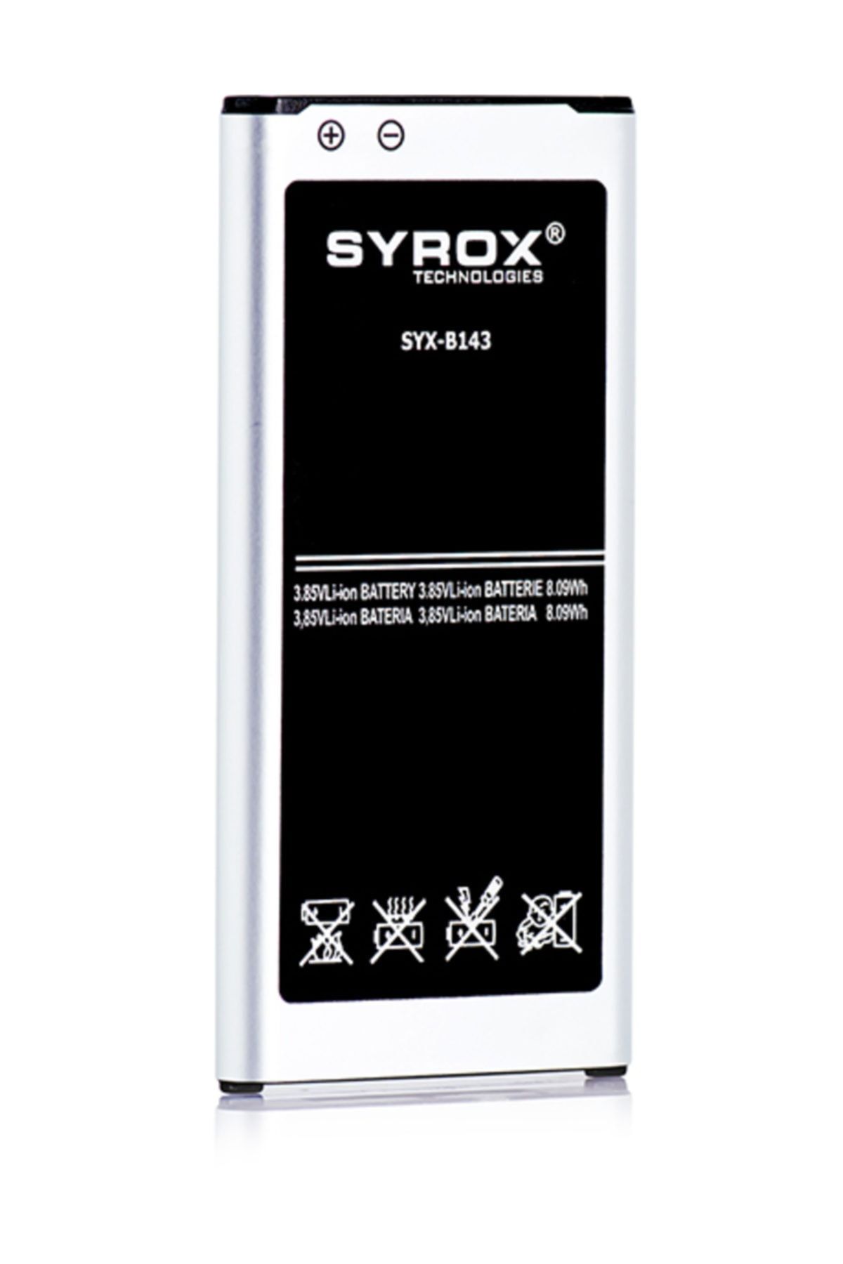 Genel Markalar Syrox Samsung Galaxy S5 Mini (G800) Batarya 2100 mAh B143