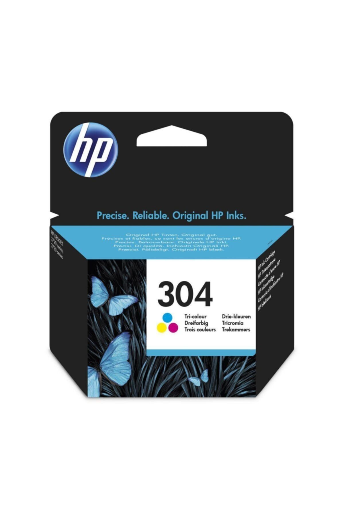 HP 304 N9K05AE / Deskjet 2600/2620/2630 /3720 / 3730 / 3732 Renkli Orjinal Kartuş
