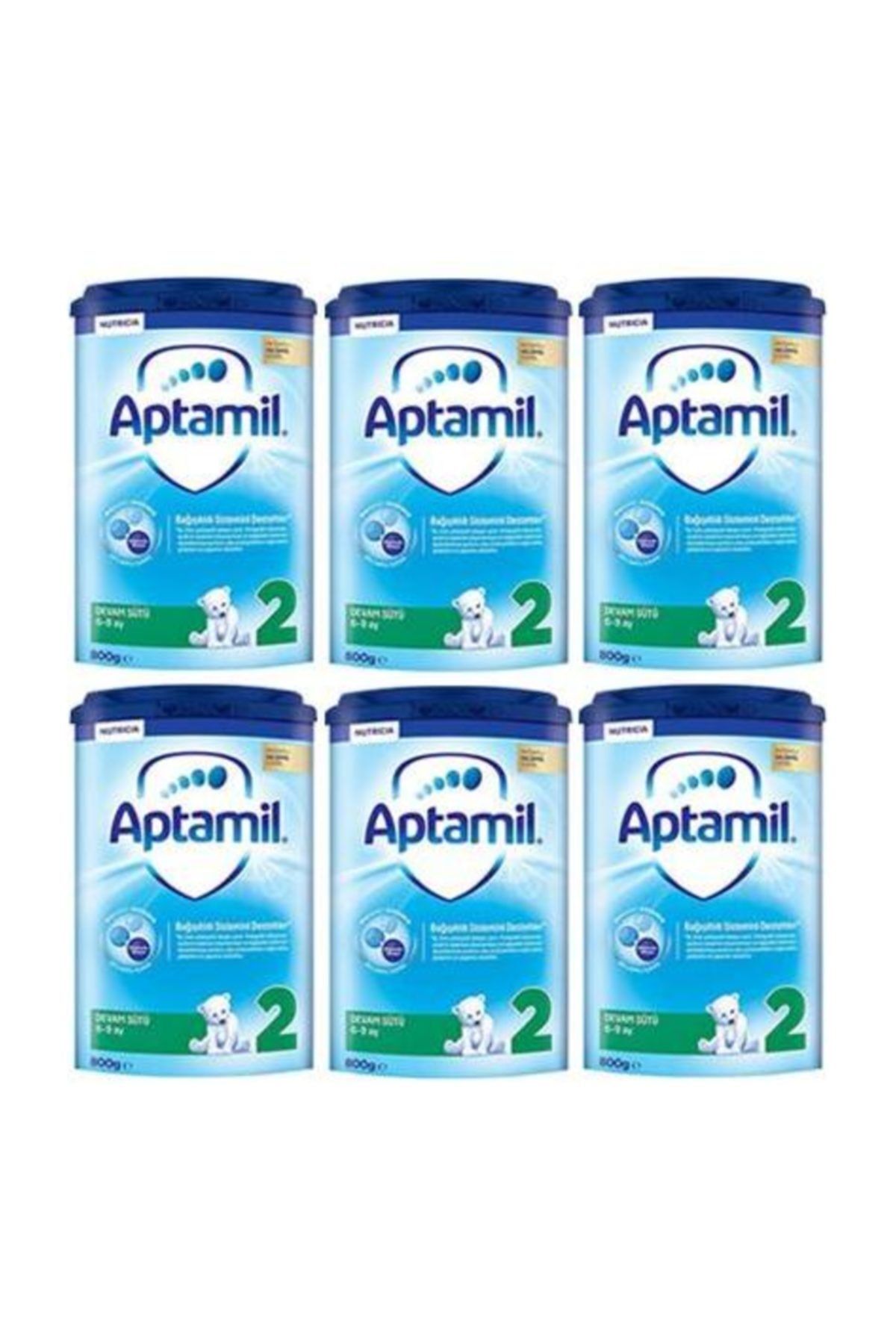 Aptamil 800 Gr 2 Numara Devam Sütü 6 Lı Paket