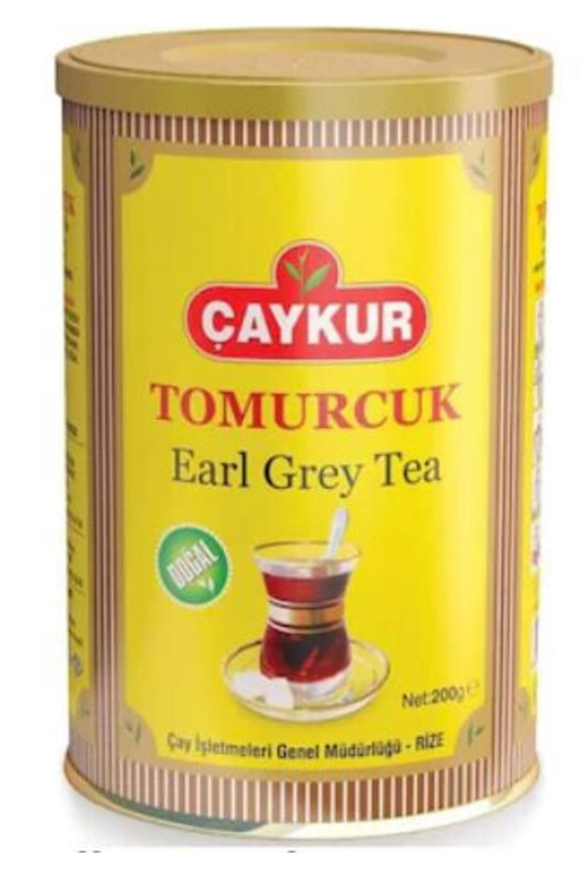 Çaykur Earl Grey Tea Tomurcuk Teneke Dökme Çay 200 gr