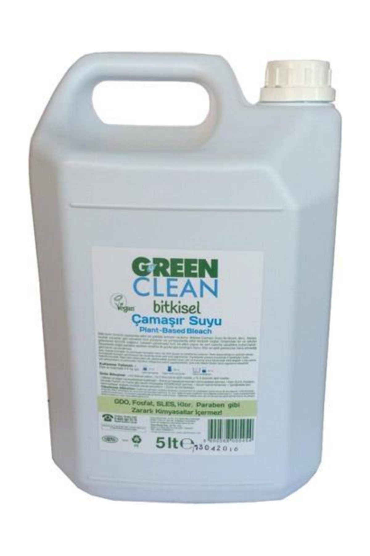 U Green Clean Bitkisel Çamaşır Suyu 5000 ml