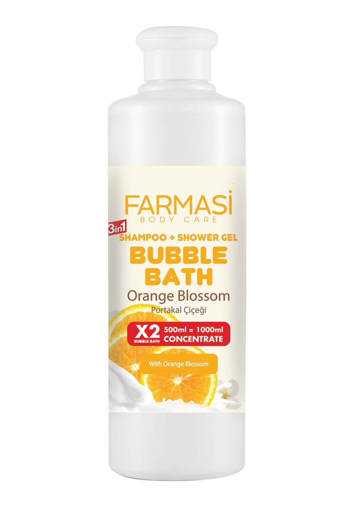 Farmasi Banyo Köpüğü - Bubble Bath Orange Blossom Portakal Çiçeği Aromalı 500 ml 8690131112875