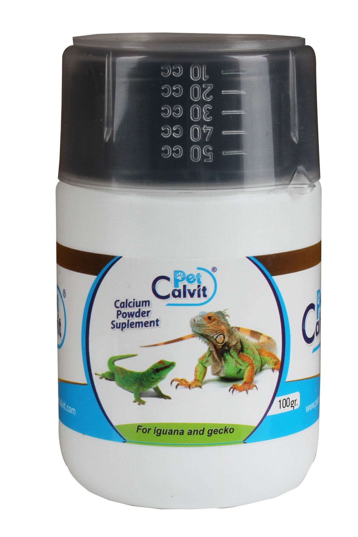 Petcalvit iguana gecko bukelemun calcium powder Kalsiyum Tozu 100 g