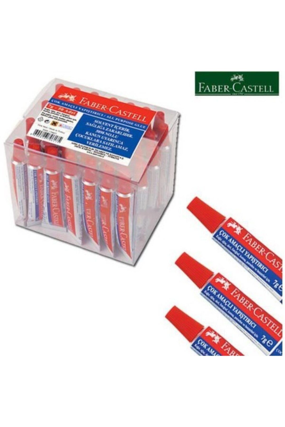 Faber Castell Faber-Castell Sıvı Yapıştırıcı 7 Gr 5088 1796 07 (50 Li Kutu)