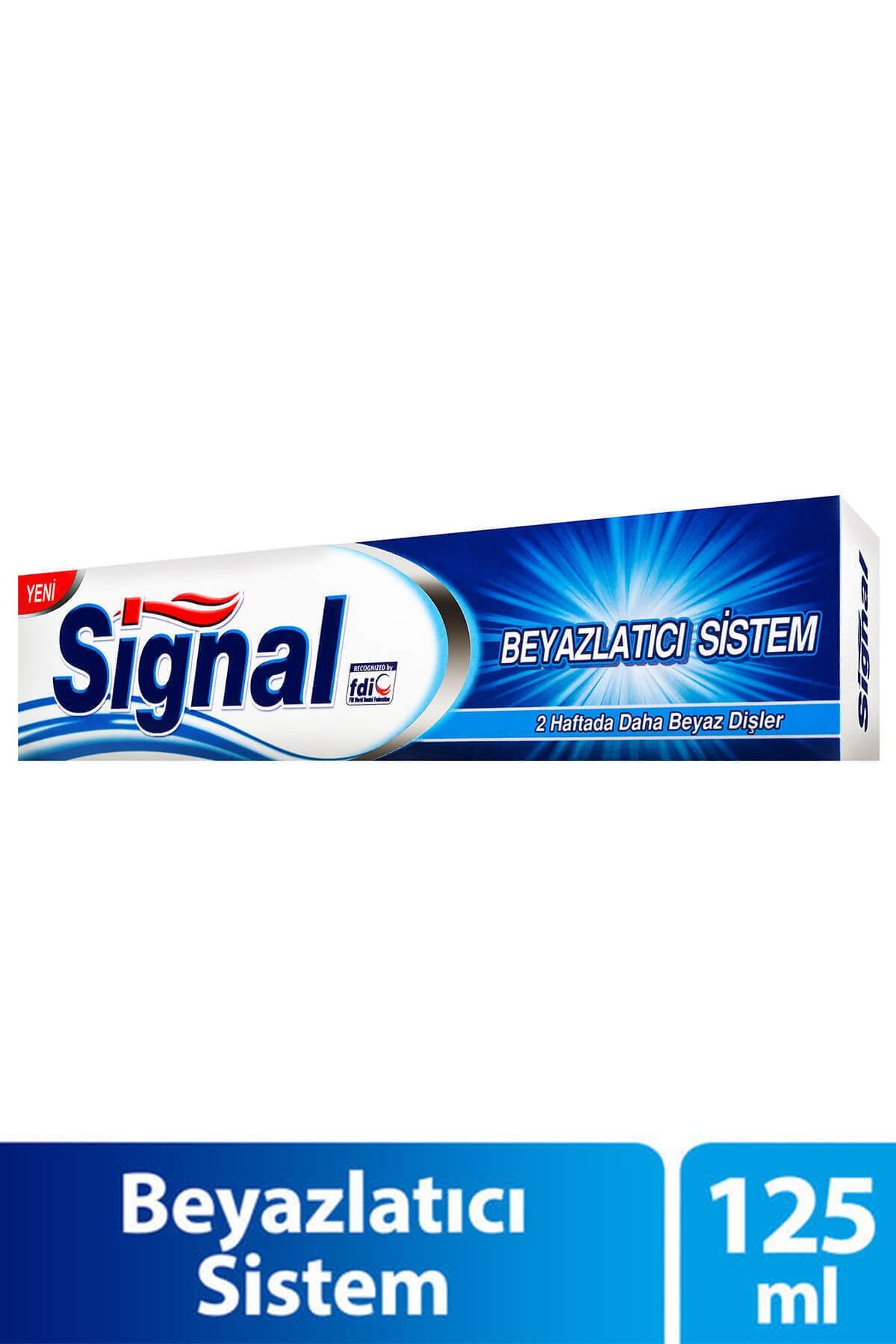 Signal Beyazlatıcı Sistem Diş Macunu 125 ml