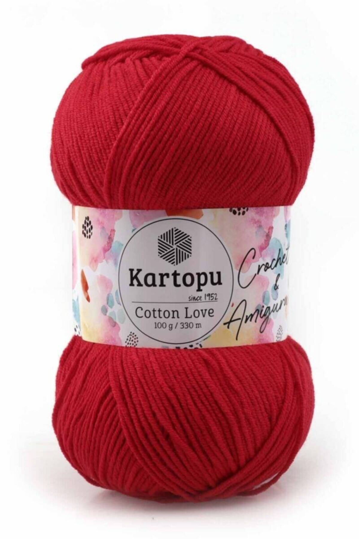 Genel Markalar Kartopu Cotton Love El Örgü Ipi 100 Gr | Kırmızı K143