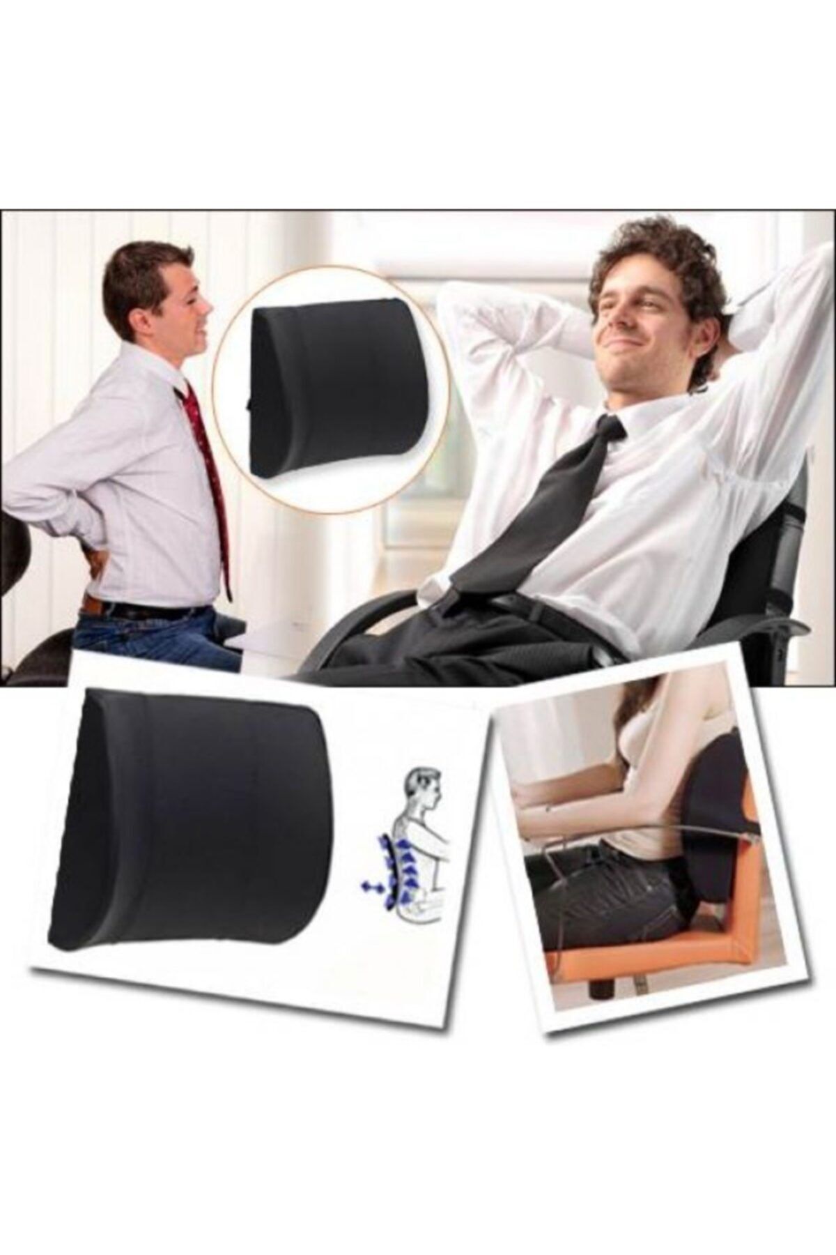 eryatex Ofis Koltuk Minderi Koltuk Yastığıaraç Sandalye Bel Sırt Yastığı