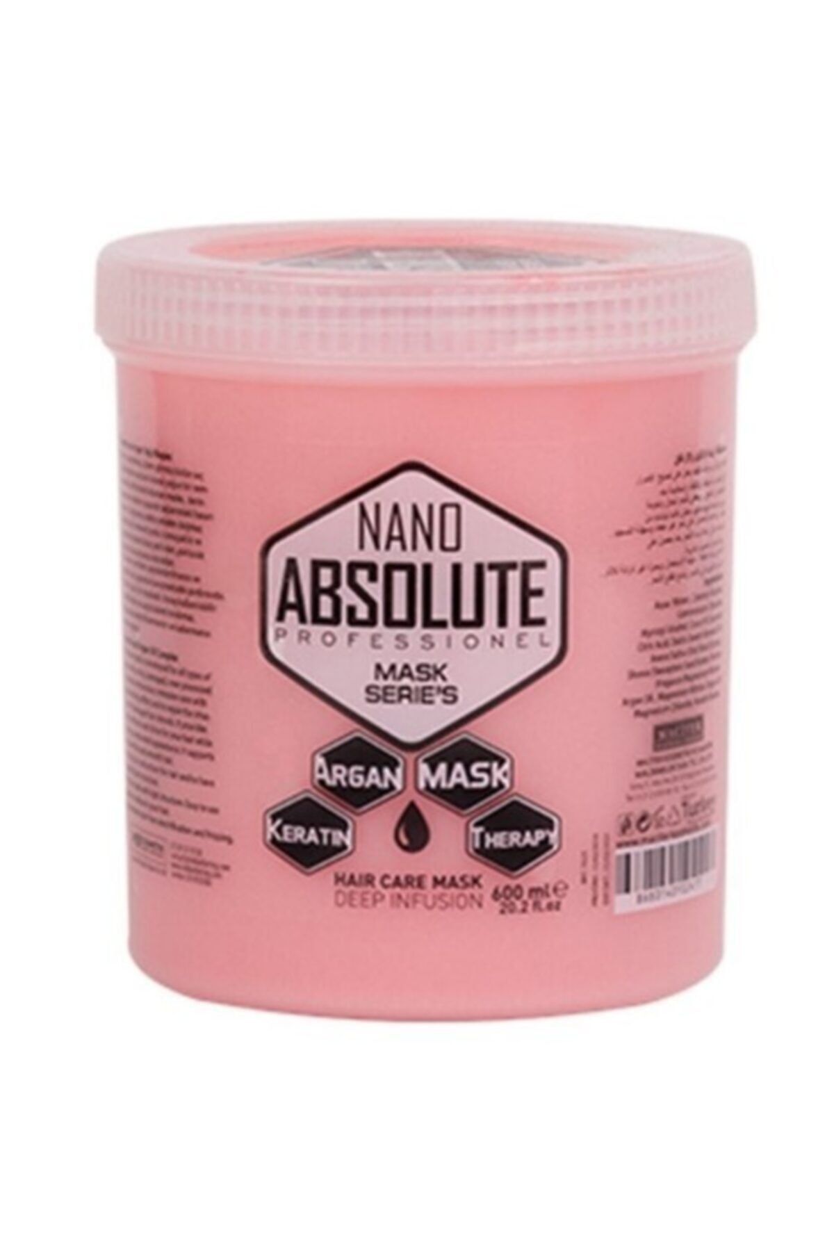 Nano Absolute Pembe Saç Bakım Maskesi 500 ml