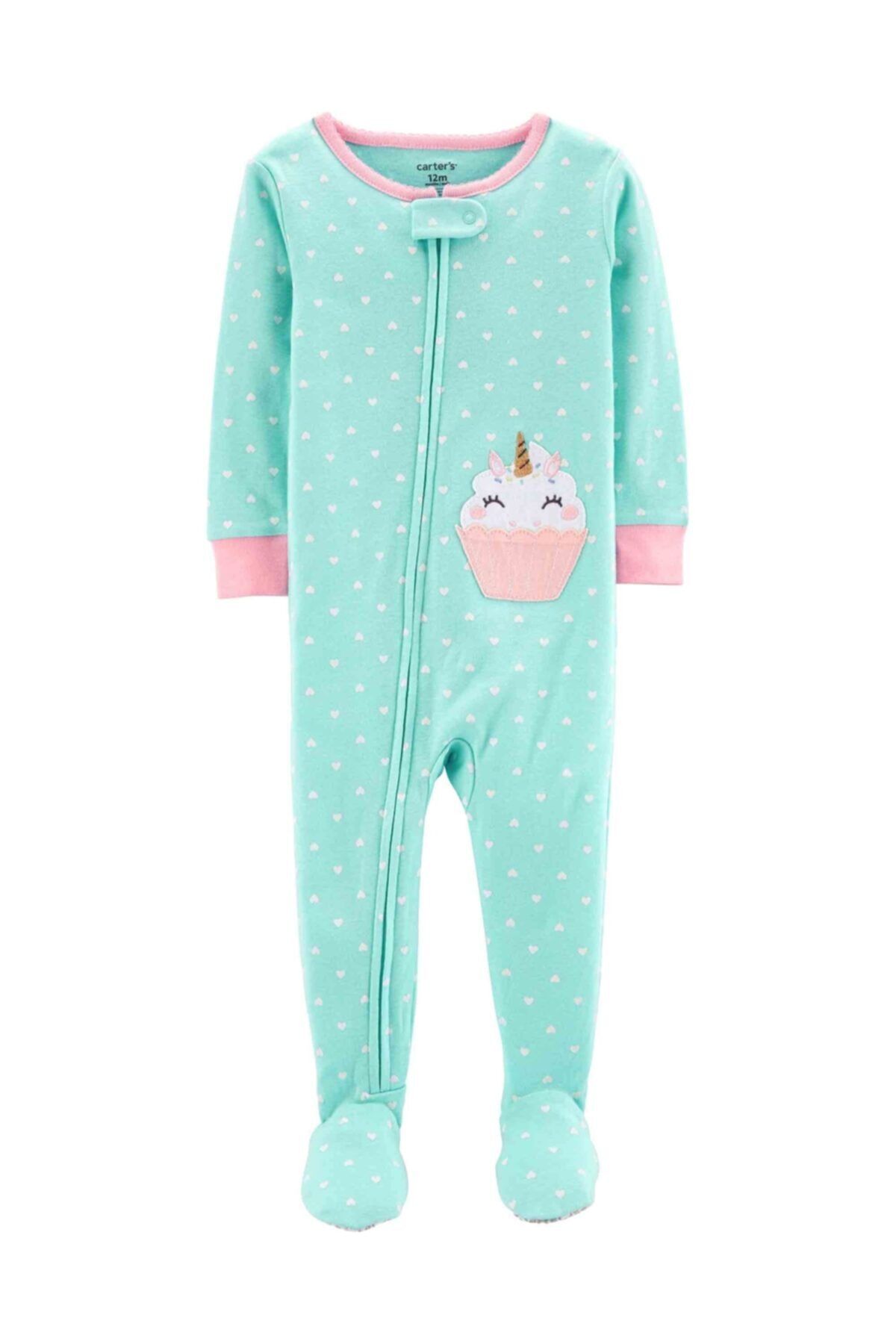 Carter's Küçük Kız Çocuk Tekli Pijama Tulum
