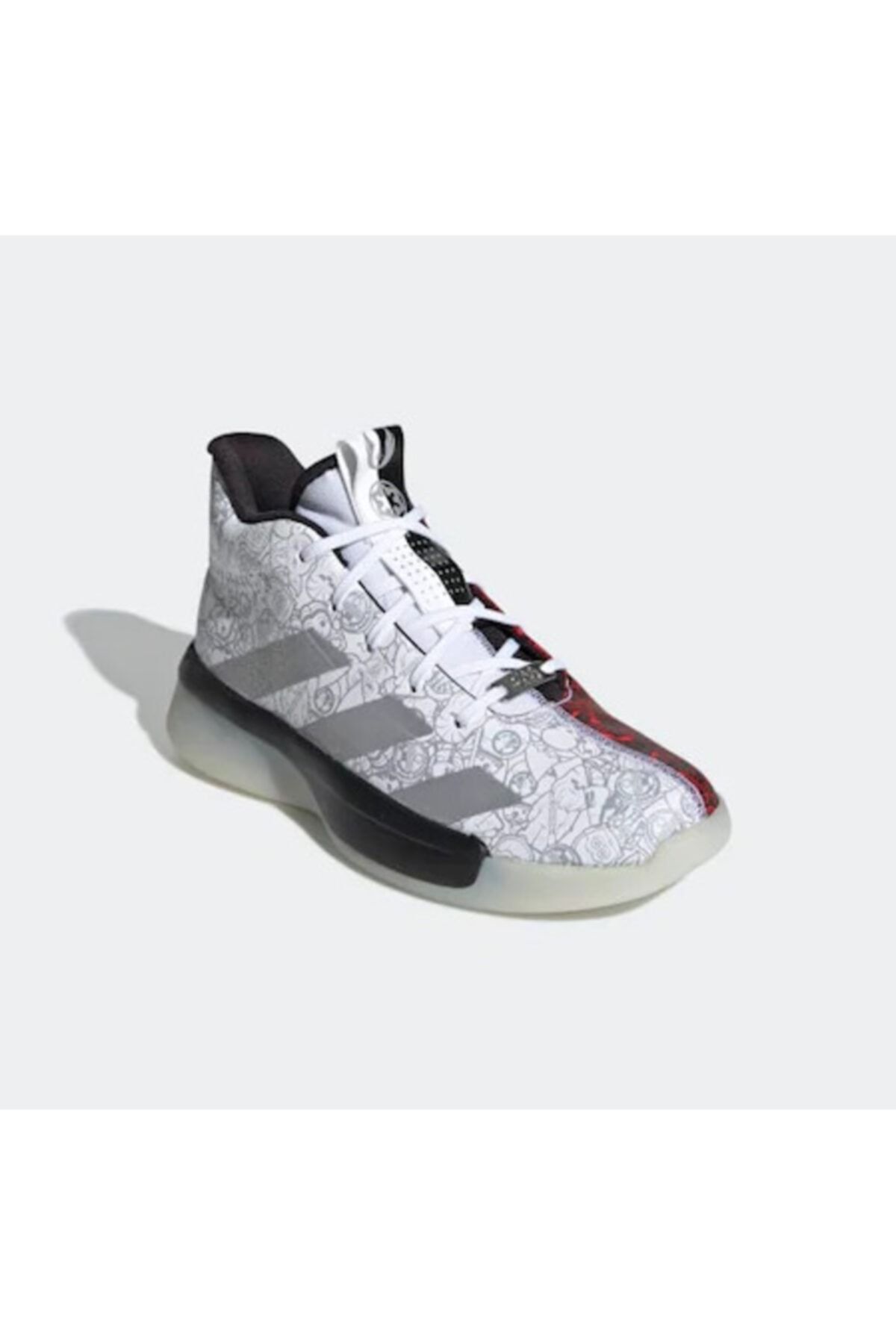 adidas Unisex Beyaz Basketbol Ayakkabısı