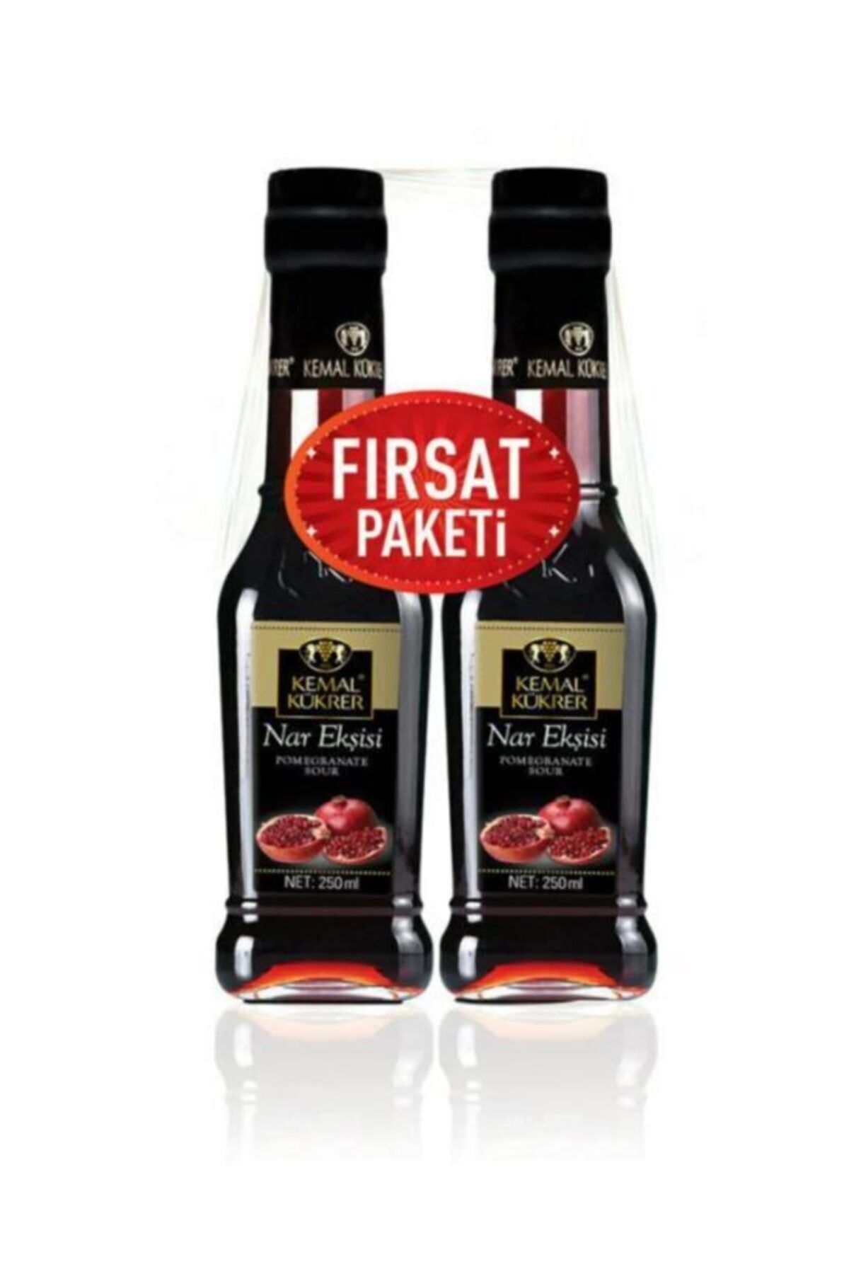 Kemal Kükrer Nar Ekşisi Fırsat Paketi 250+250ml