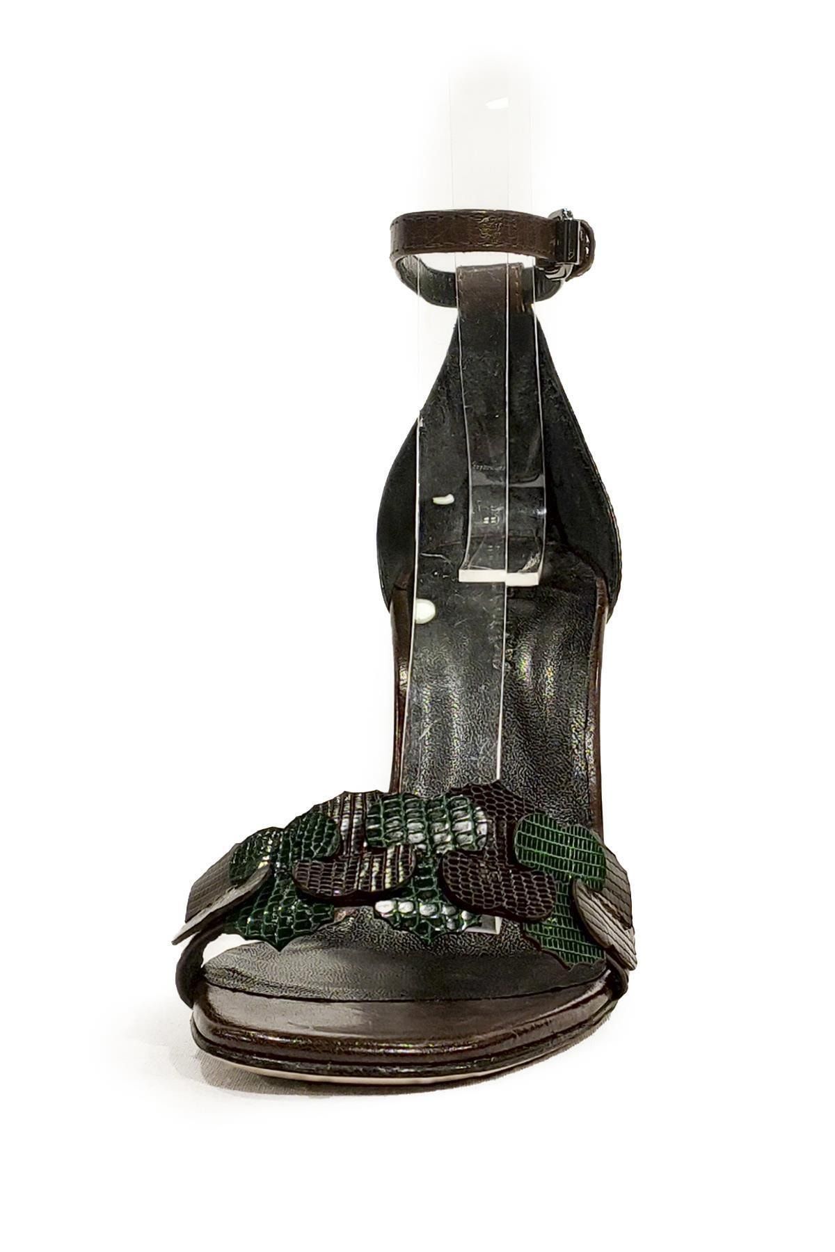Nursace Hakiki Deri Klasik Topuklu Ayakkabı Nsc19y-a38814