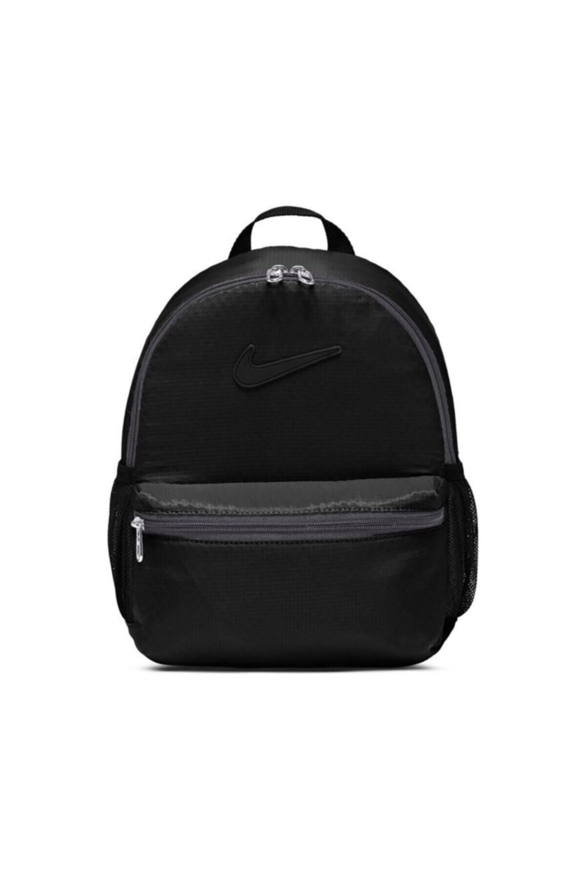 Nike Unisex Siyah Gri Sırt Çantası Nk Brsla Jdı Mını Aır Ba6212-011