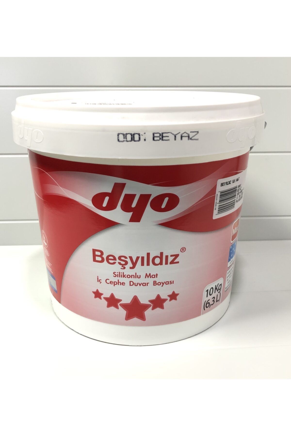 Dyo Beşyıldız Silikonlıu Mat Iç Cephe Duvar Boyası 10 Kg Fiyatı