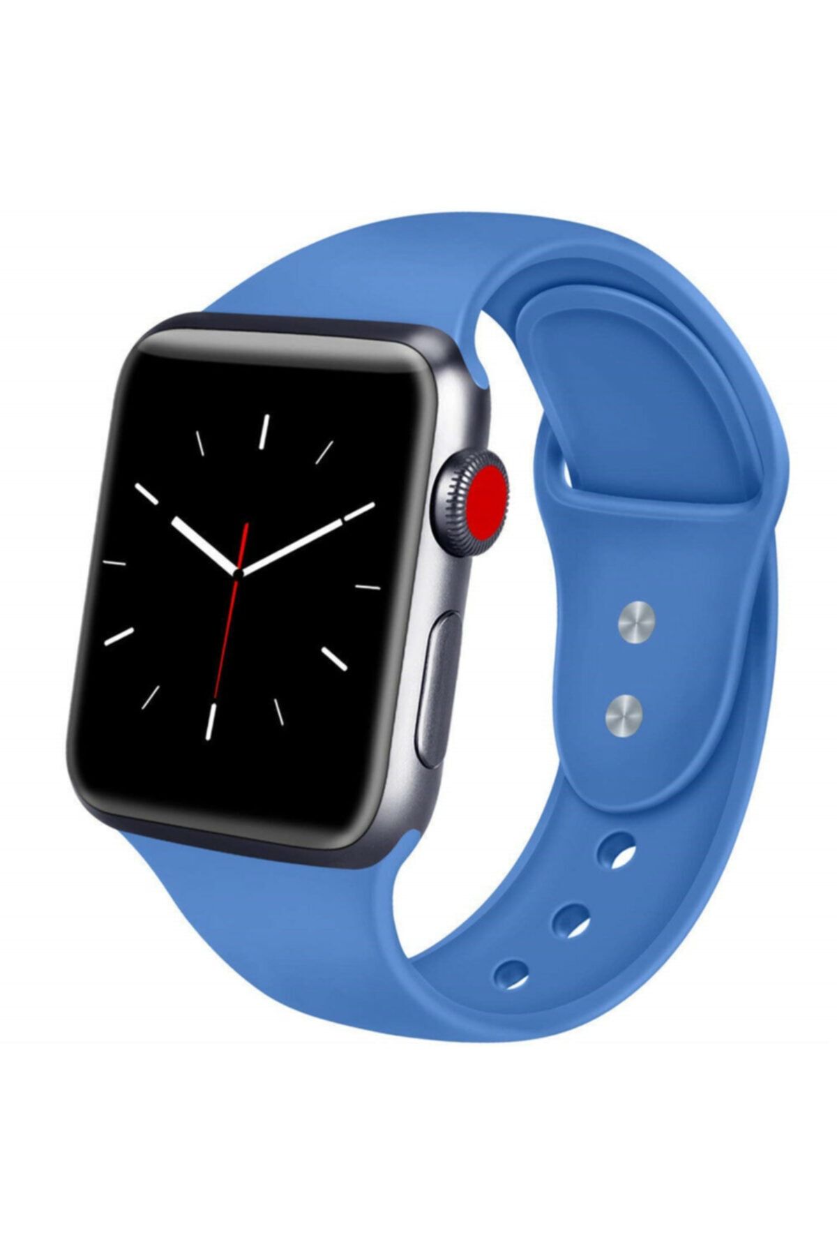 Bilişim Aksesuar Apple Watch 42 44 45 49 Mm Watch Ultra Silikon Kordon Kotmavi
