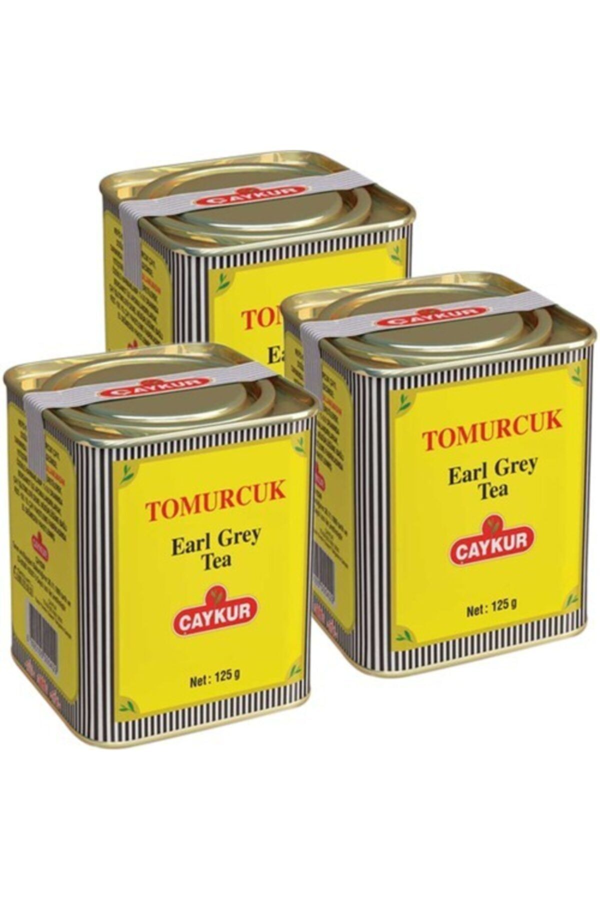 Çaykur Tomurcuk Çay 125 gr Teneke 3 Adet