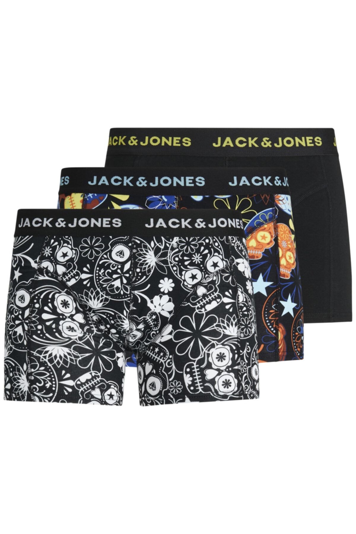 Jack & Jones 3'lü Boxer 12185485 Jacsugar