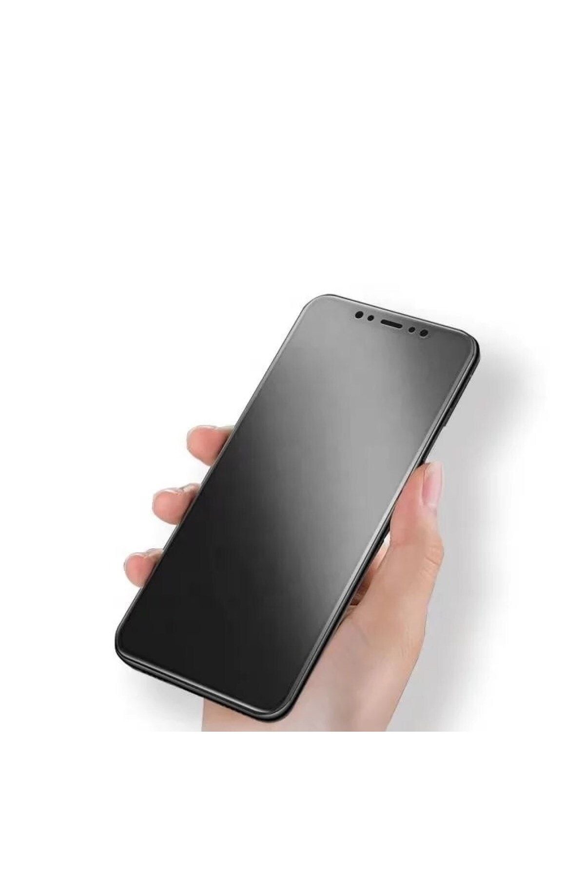 TEKNOPARKTA iPhone 11 Ekran Koruyucu Mat Seramik Nano Tam Kaplayan Full Ekran Siyah