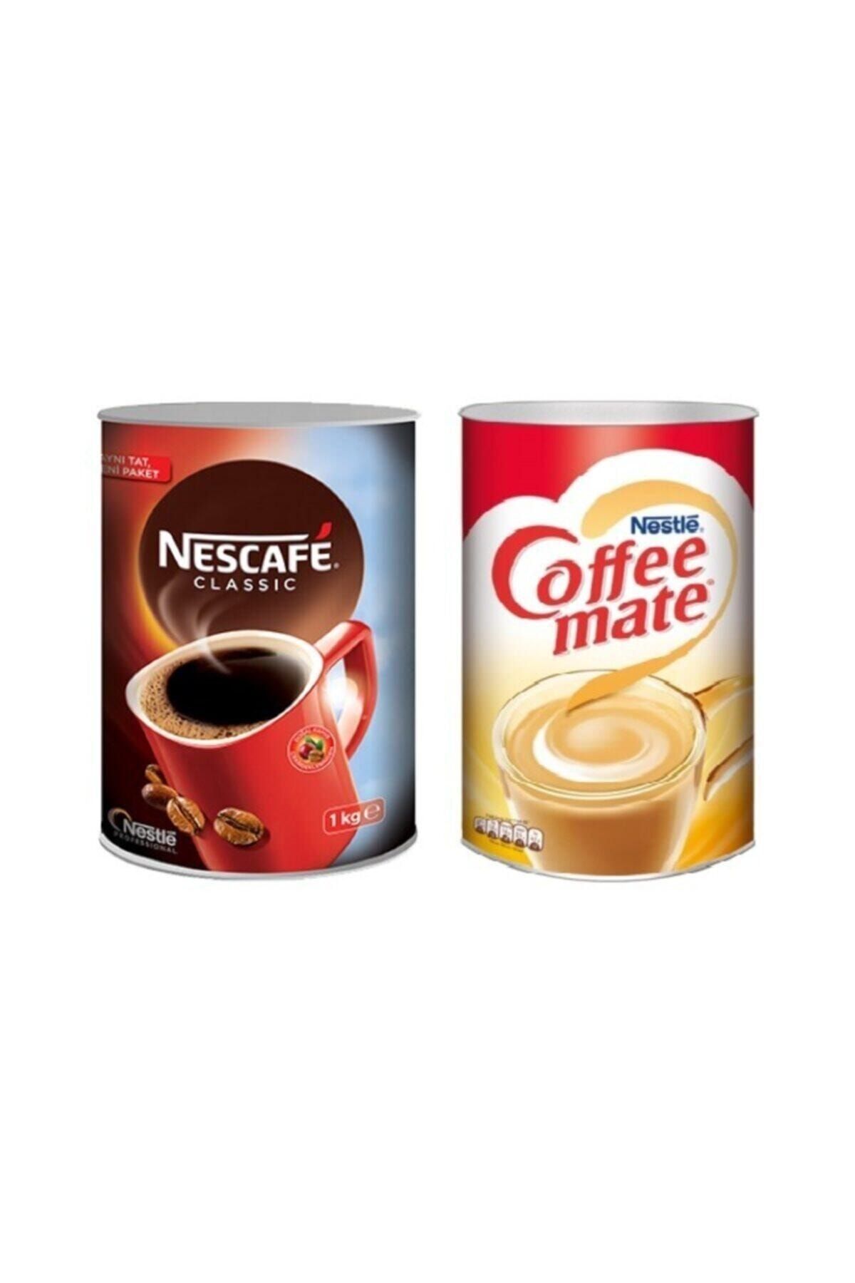 Nestle Nescafe Classic 1000 gr + Coffee Mate 2000 gr